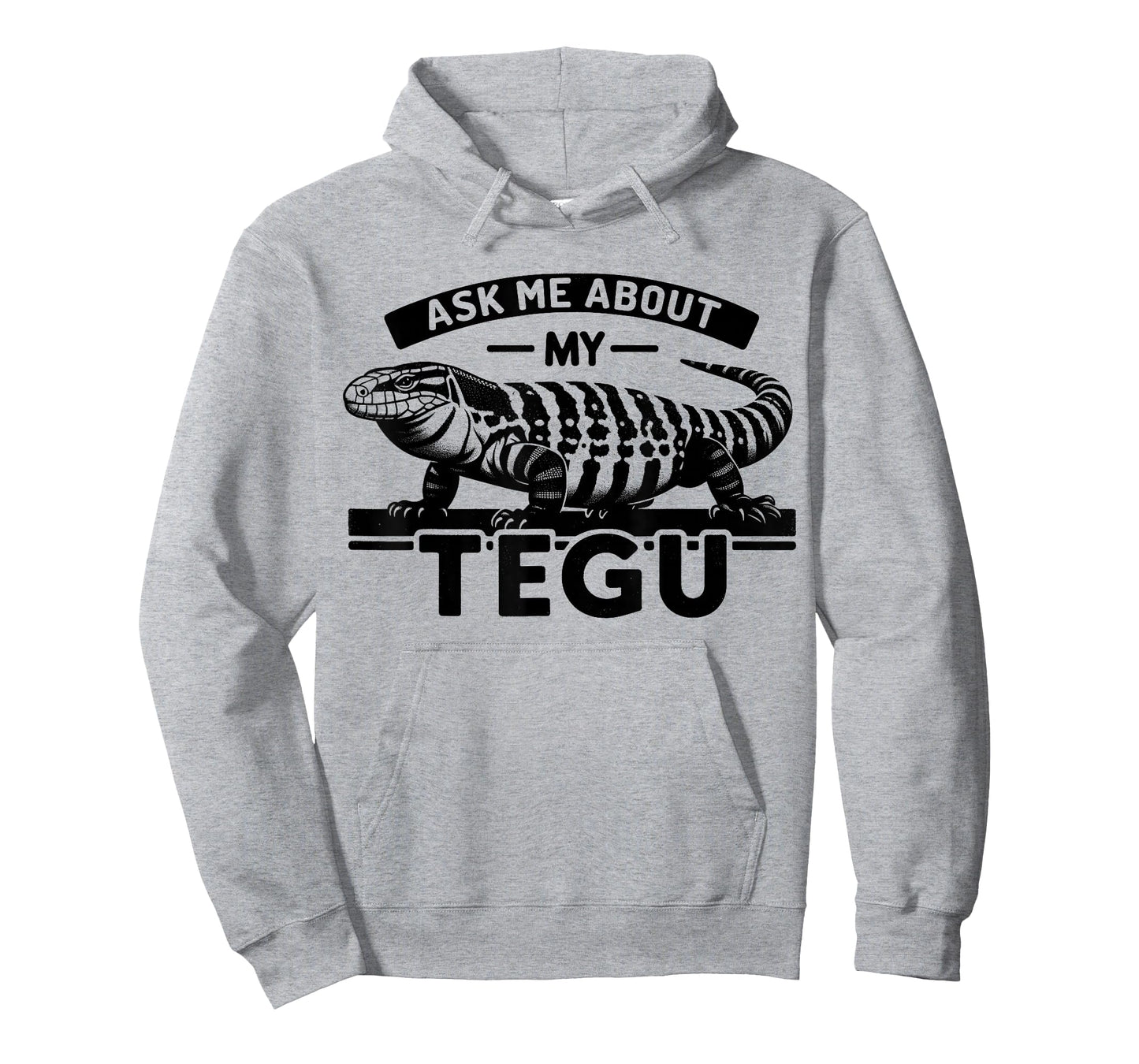 Tegu Lover - My Tegu Hobby - Giant Black And White Tegu T-Shirt
