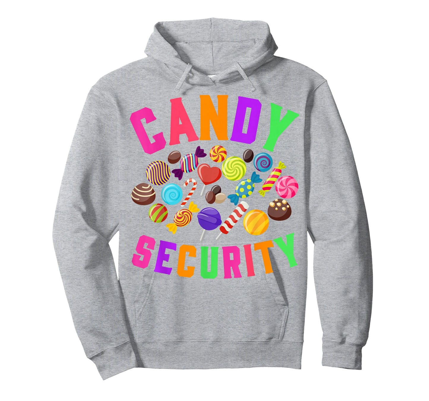 Candy Security Funny Halloween Party Costume Boys Girls Kids T-Shirt