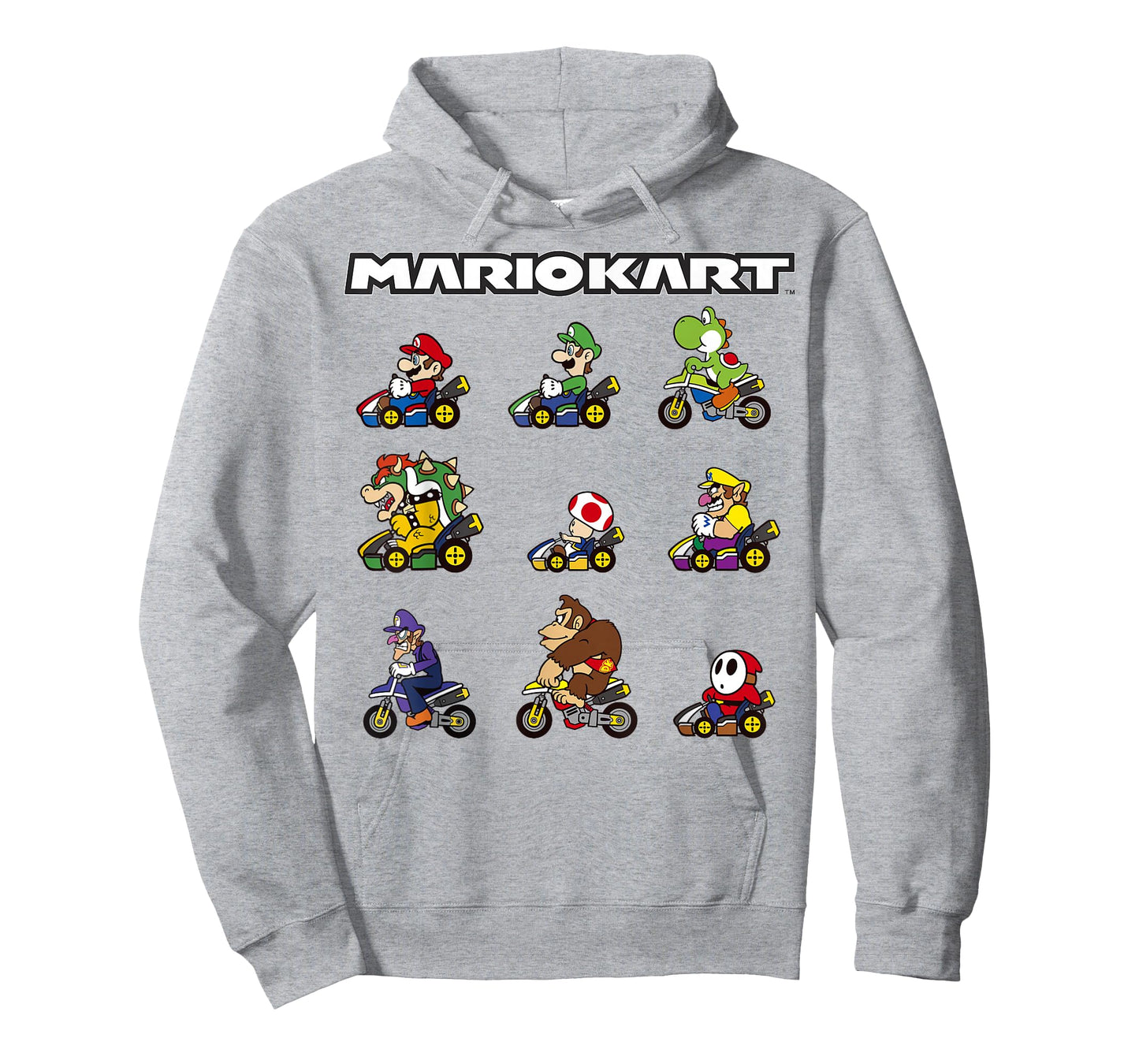 Nintendo Mario Kart Racers Ready Line-Up Graphic T-Shirt