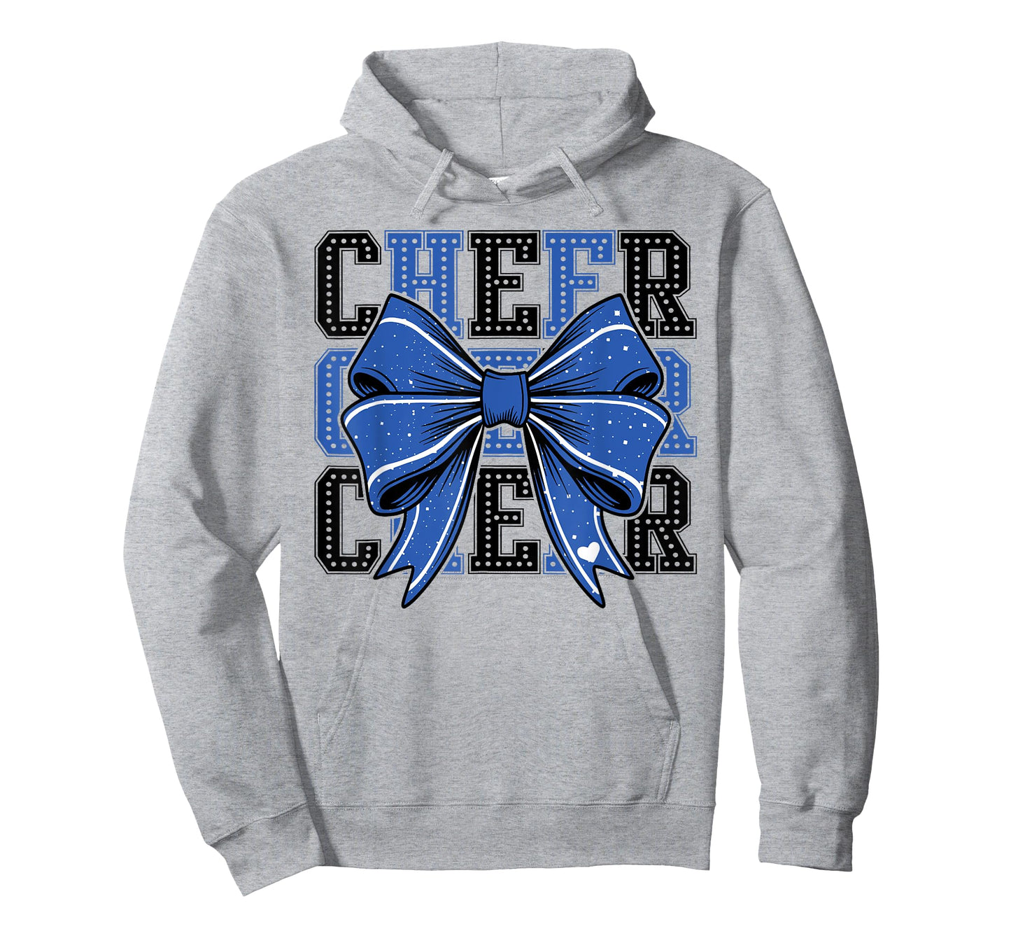 Coquette Cheer Shirt Blue Team Sport Cheerleading T-Shirt