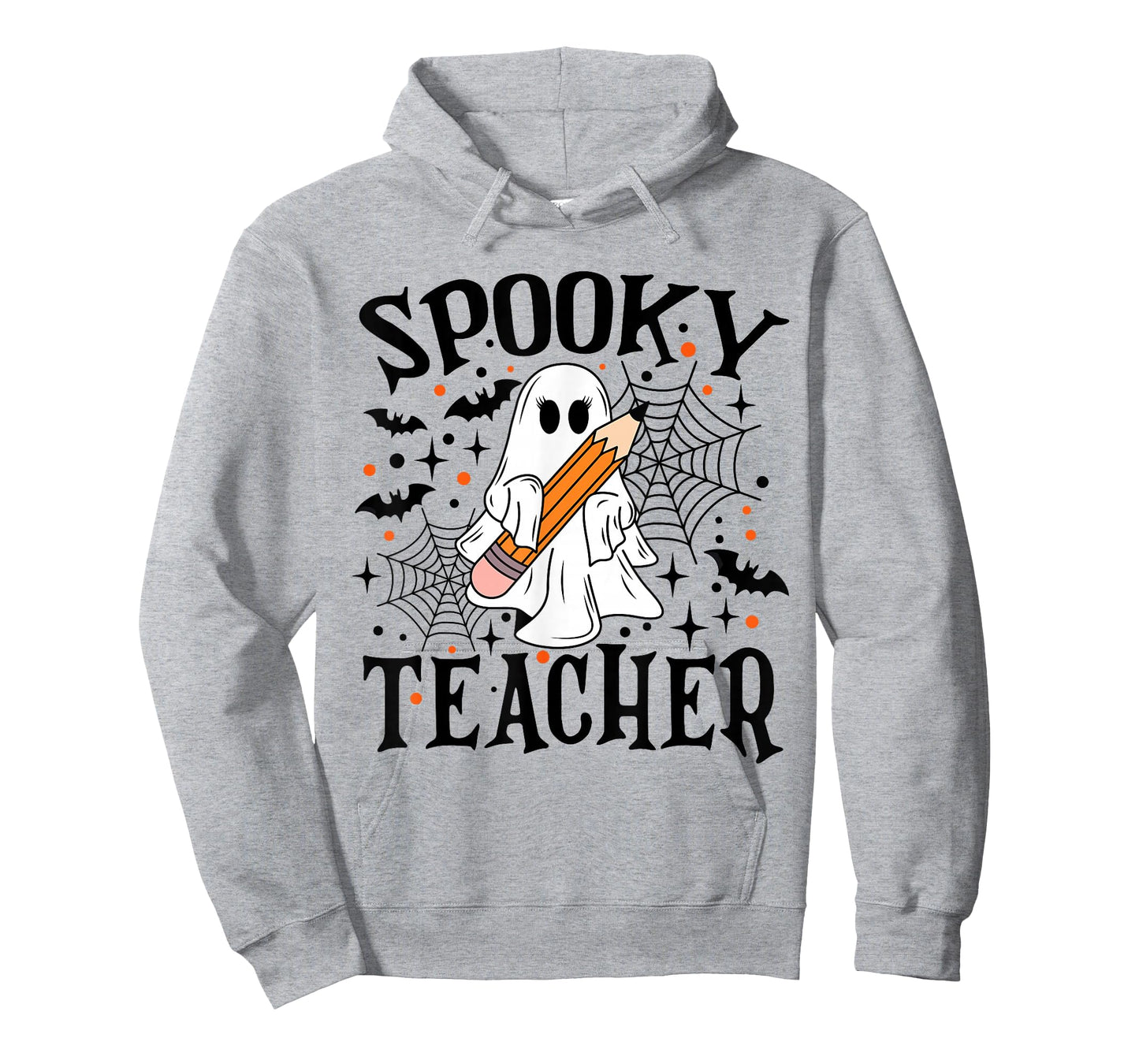 Spooky Teacher Ghost Boo Halloween Spooky Season Teaching T-Shirt