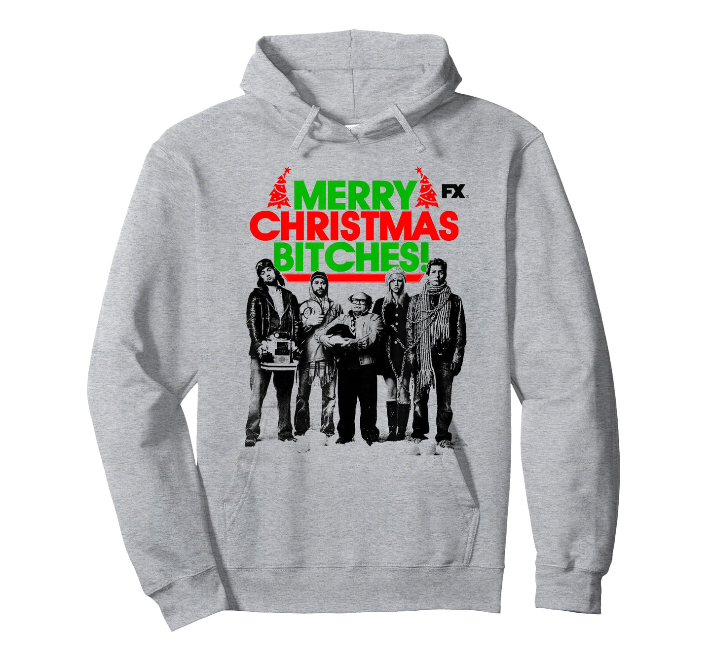 It's Always Sunny Merry Christmas from The Gang Holiday T-Shirt