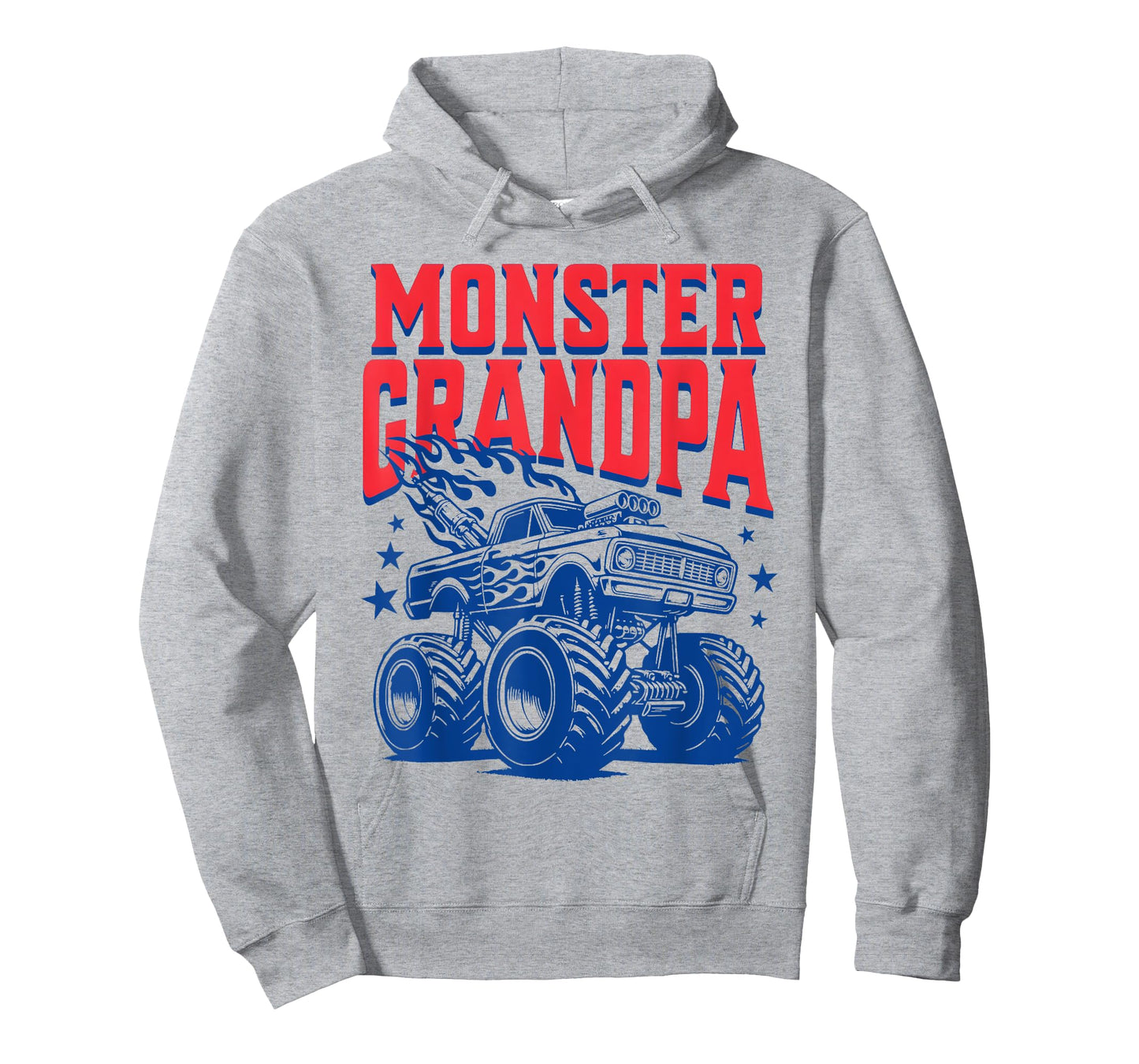 Retro Monster Truck Grandpa Vintage Monster Truck Lovers T-Shirt