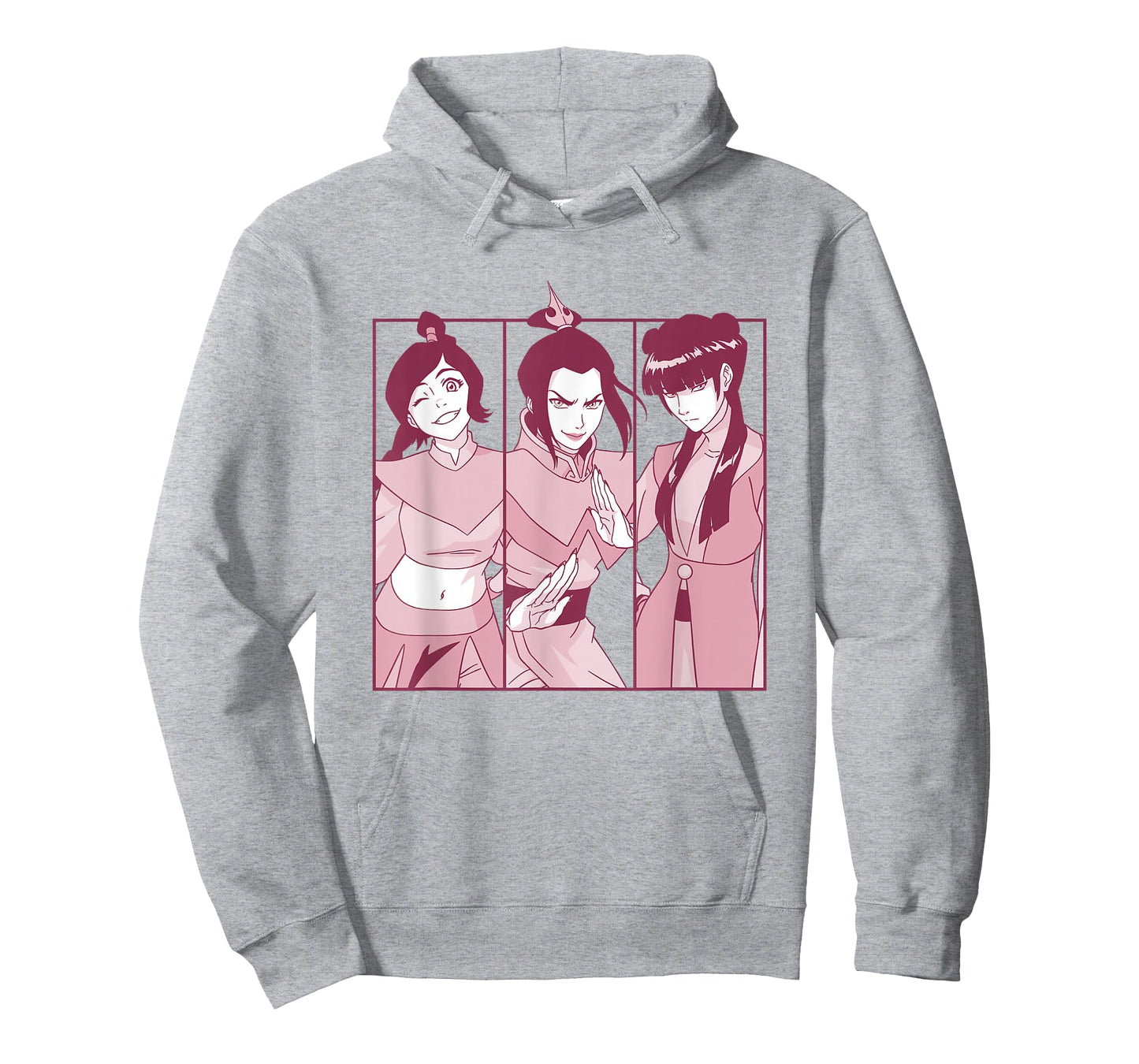 Avatar: The Last Airbender Mighty Women Warrior Panels T-Shirt