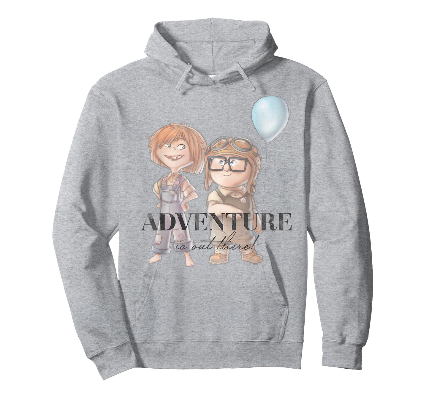Disney 100 and Pixar's Up Carl Ellie Adventure is Out There T-Shirt Small