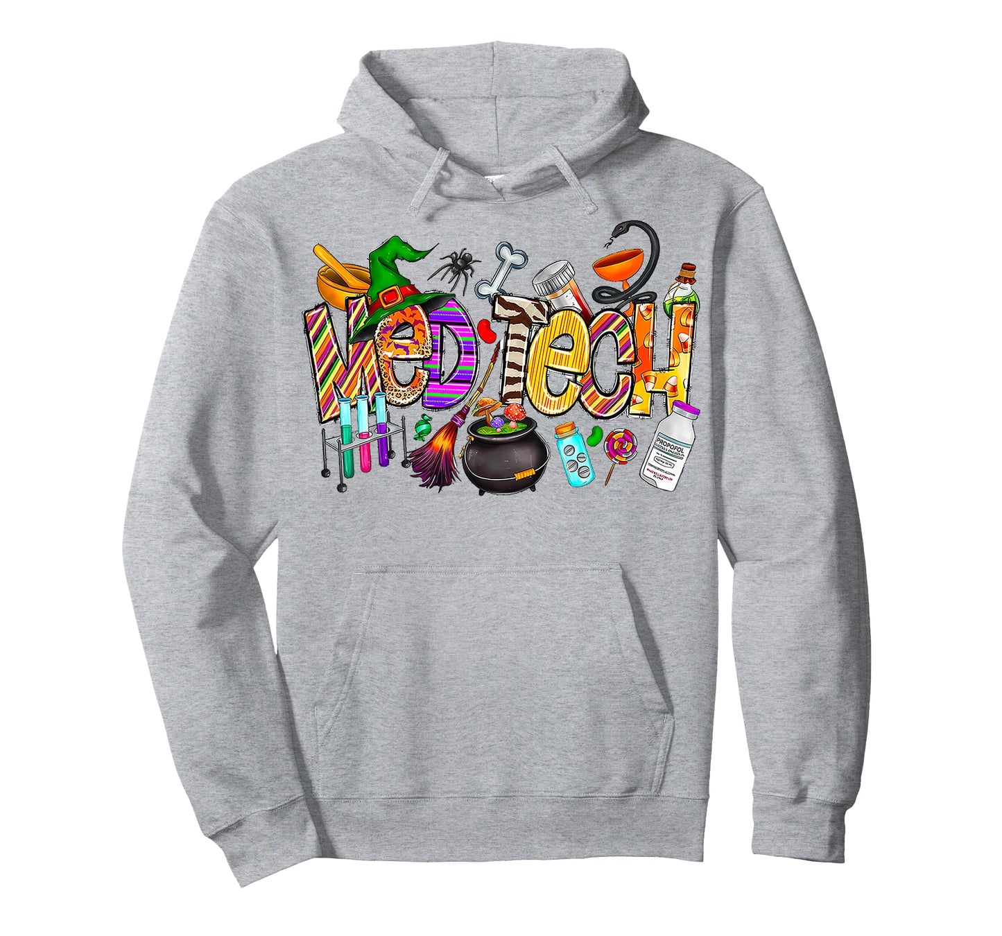 Med Tech Wiccan Witches Halloween Spooky Season Costume T-Shirt