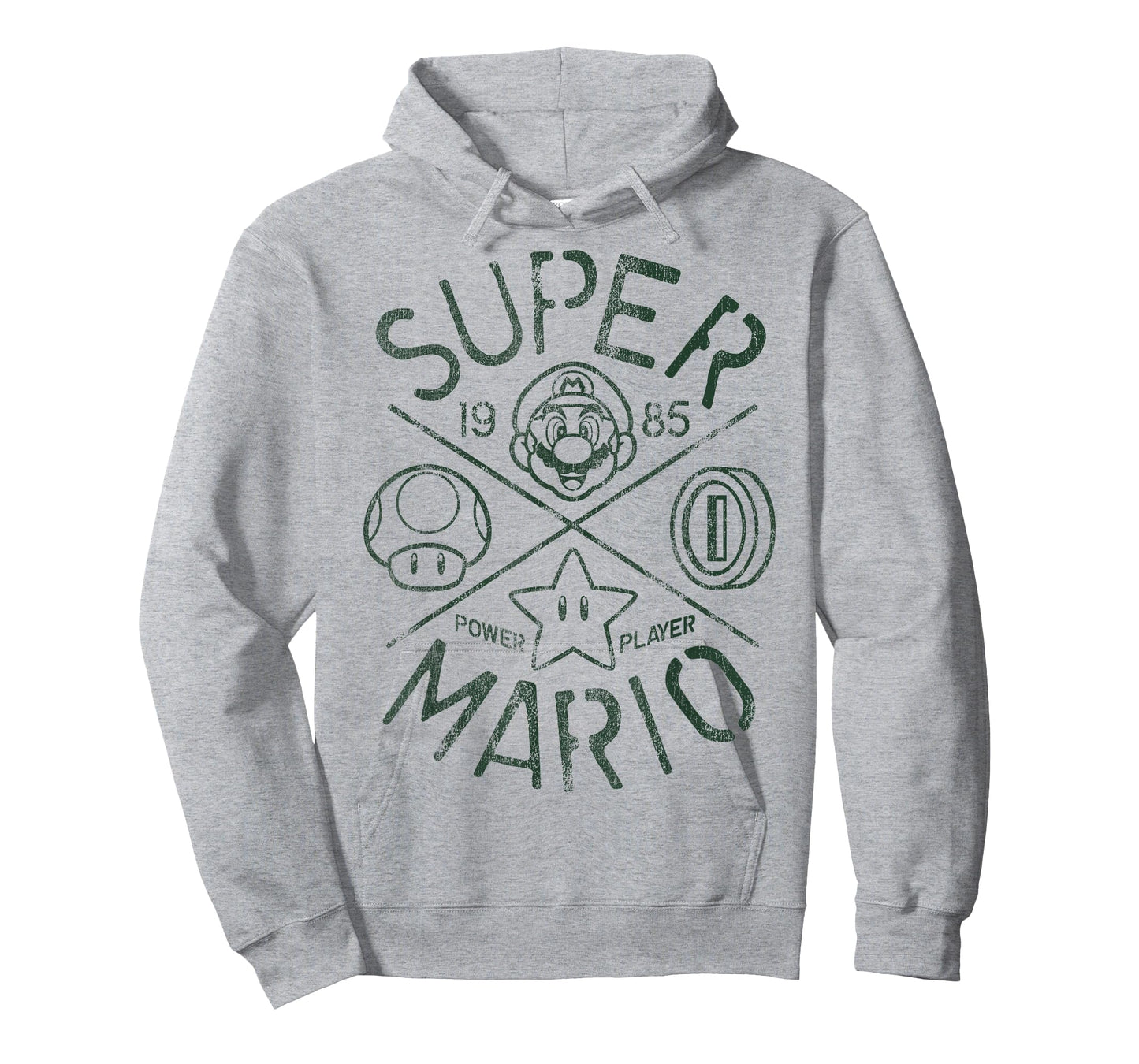 Nintendo Super Mario Vintage Crest 1985 Graphic T-Shirt T-Shirt
