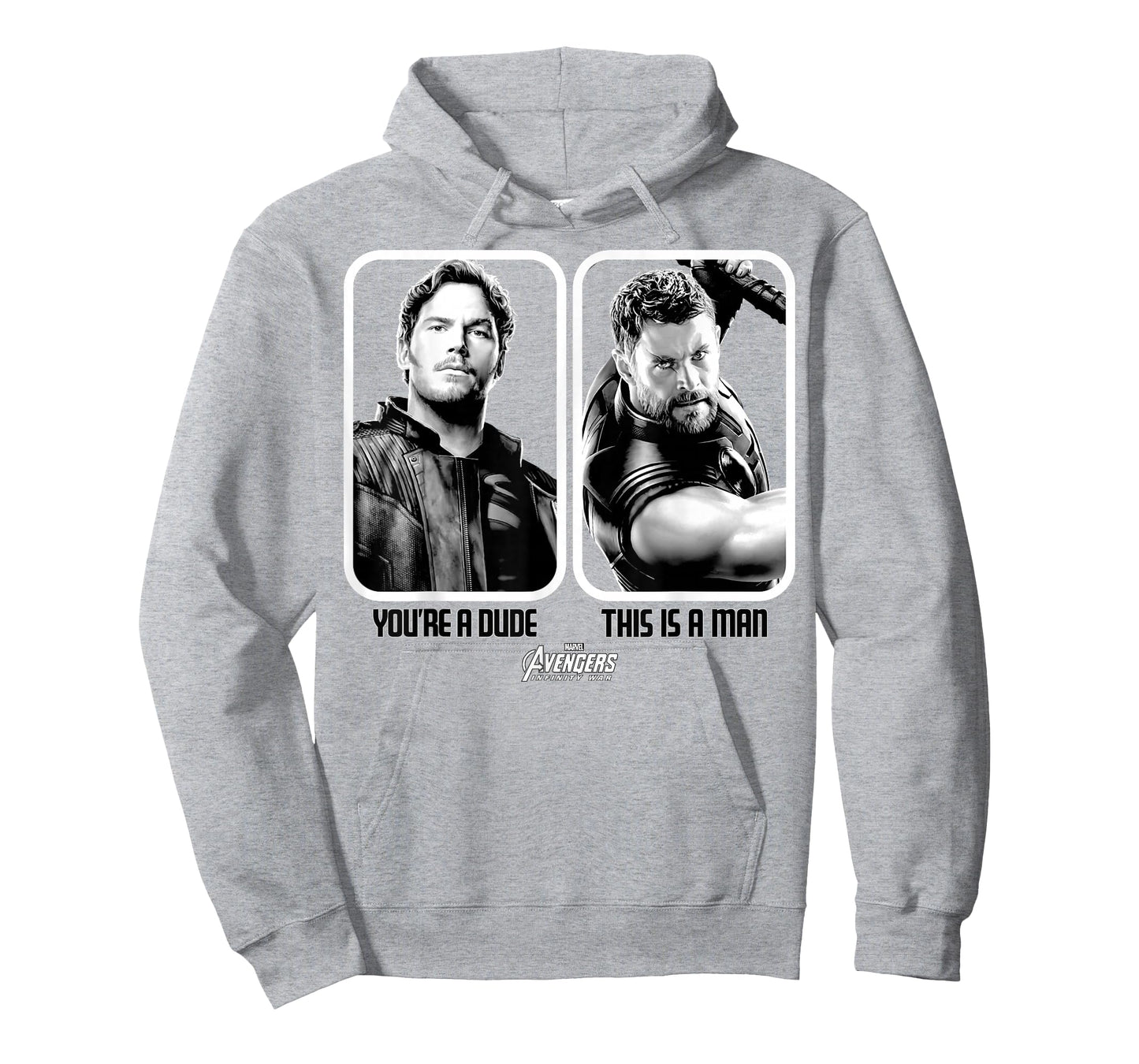 Marvel Infinity War Star-Lord Thor is A Man Graphic T-Shirt T-Shirt