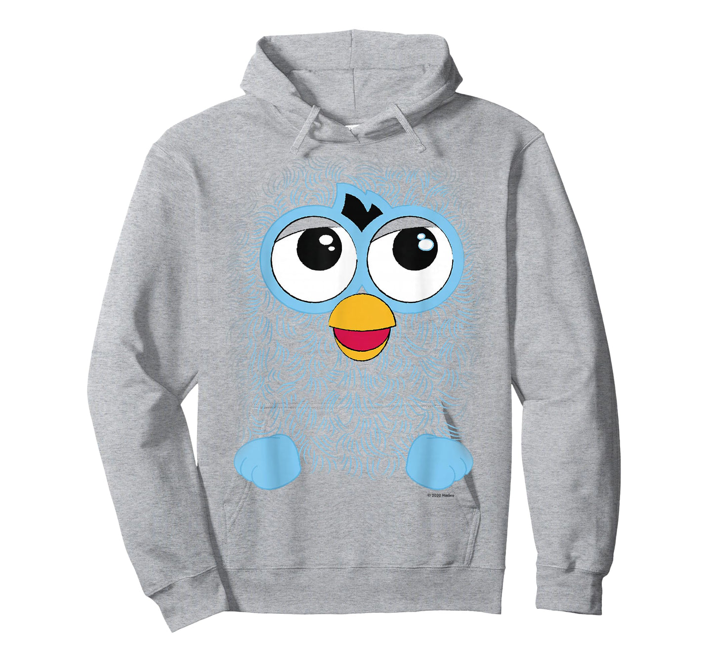 Furby Retro Big Blue Smiling Face T-Shirt