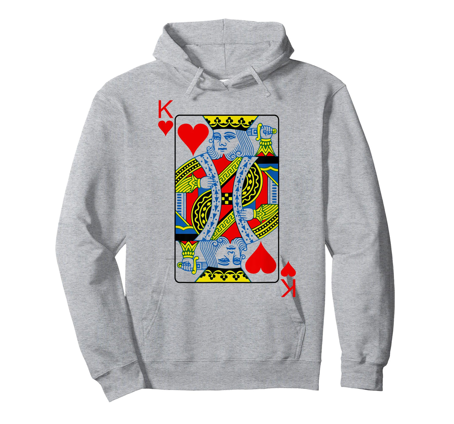 King Of Hearts Playing Cards Poker T-Shirt