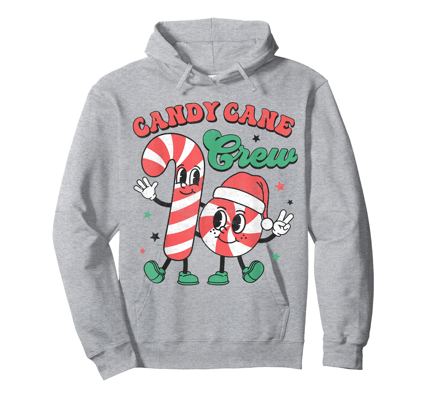 Candy Cane Crew Christmas Xmas Love Candy Boys Girls Kids T-Shirt