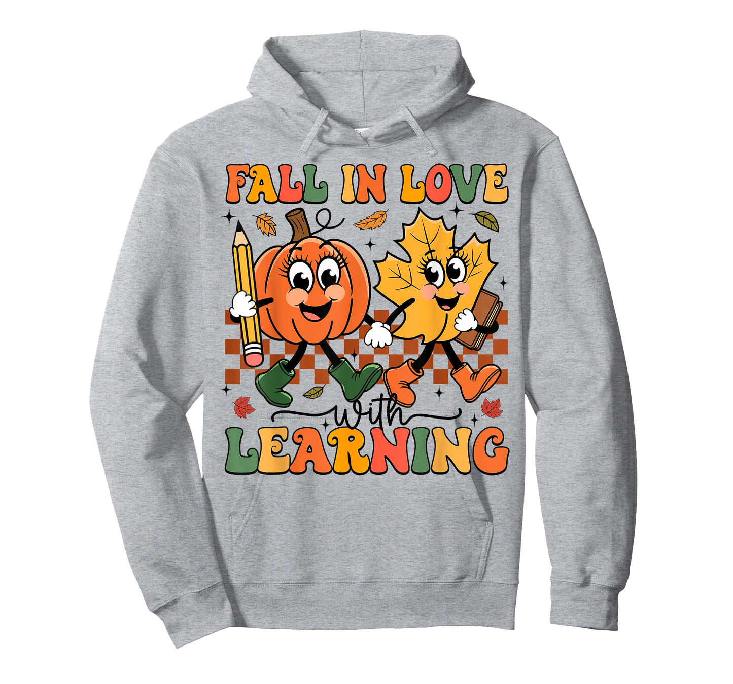 Fall In Love With Learning Thanksgiving Teacher Student T-Shirt