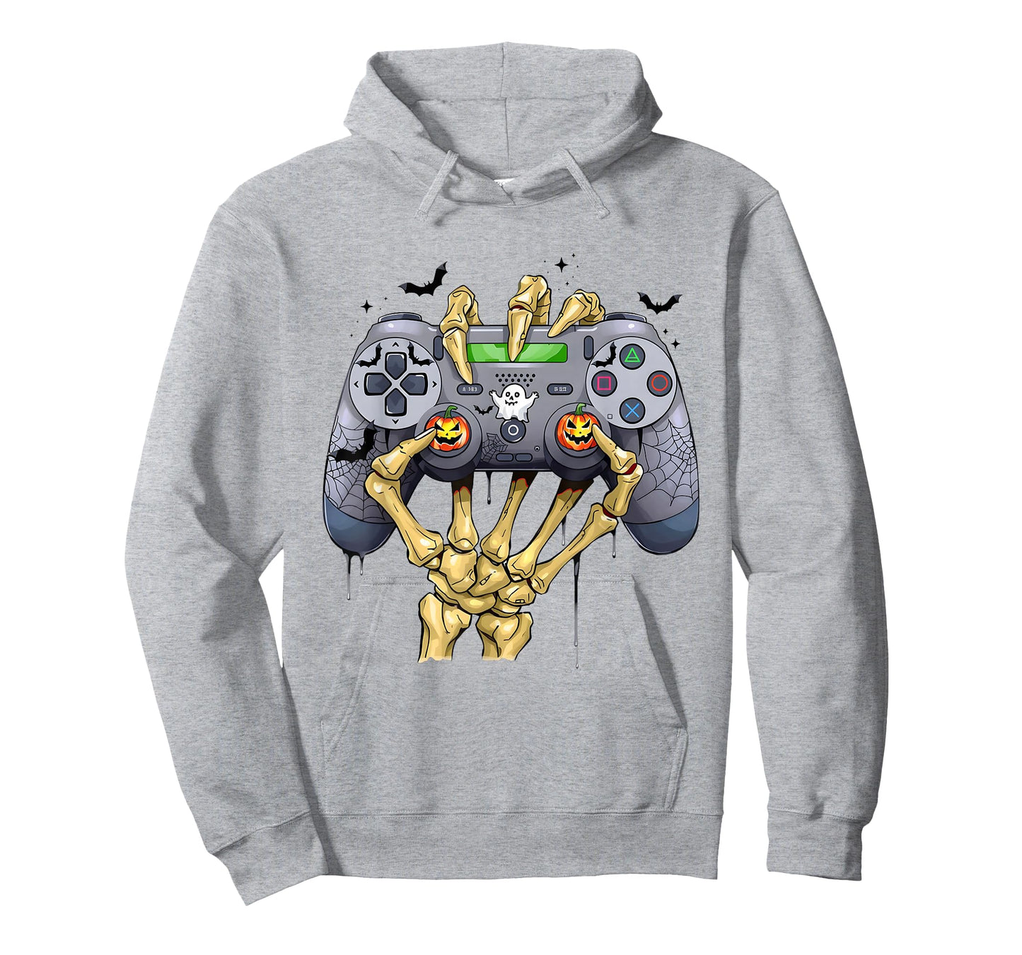 Halloween Skeleton Zombie Gaming Controllers Mummy Boys Kids T-Shirt