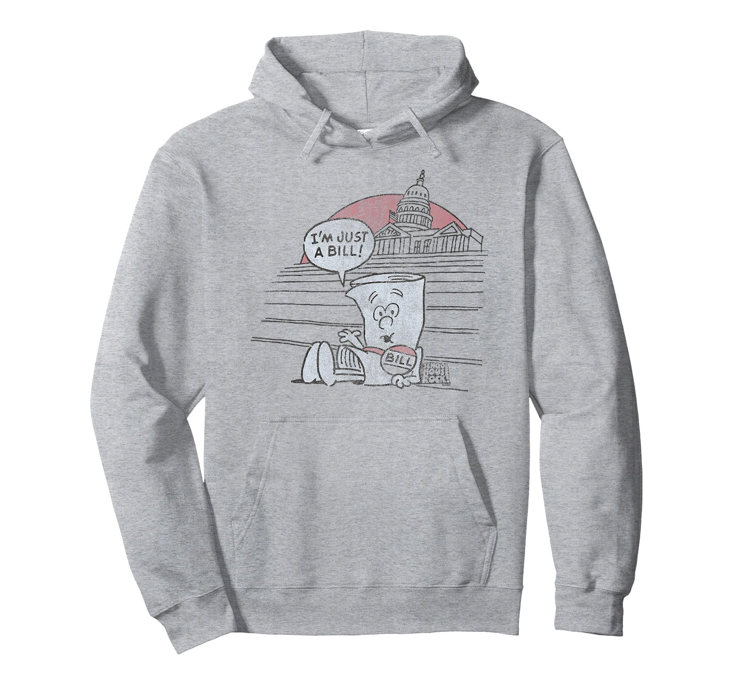 Schoolhouse Rock Iโm Just A Bill on Capitol Hill Retro TV T-Shirt