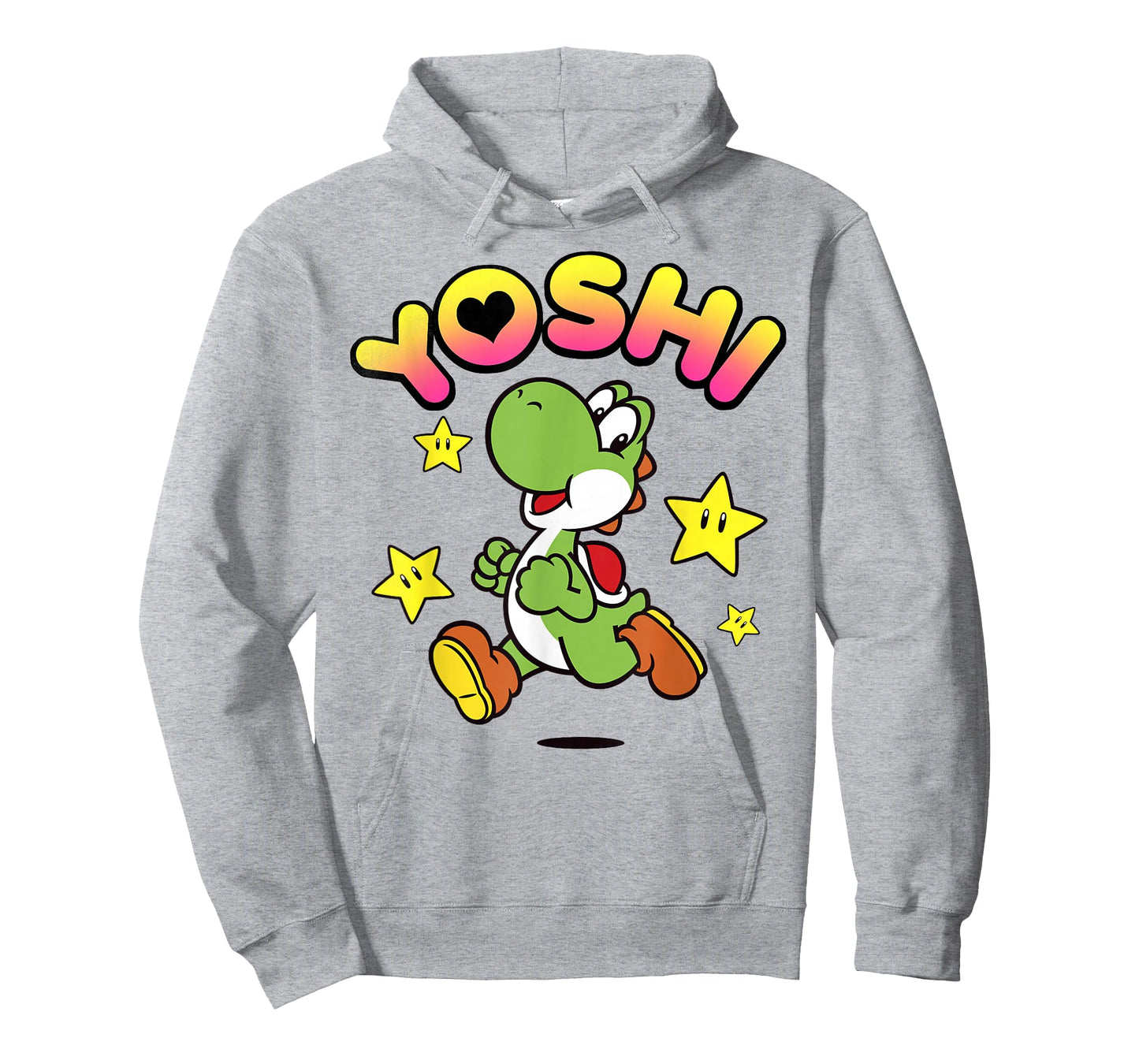 Nintendo Super Mario Yoshi Star Power Sprint Graphic T-Shirt T-Shirt