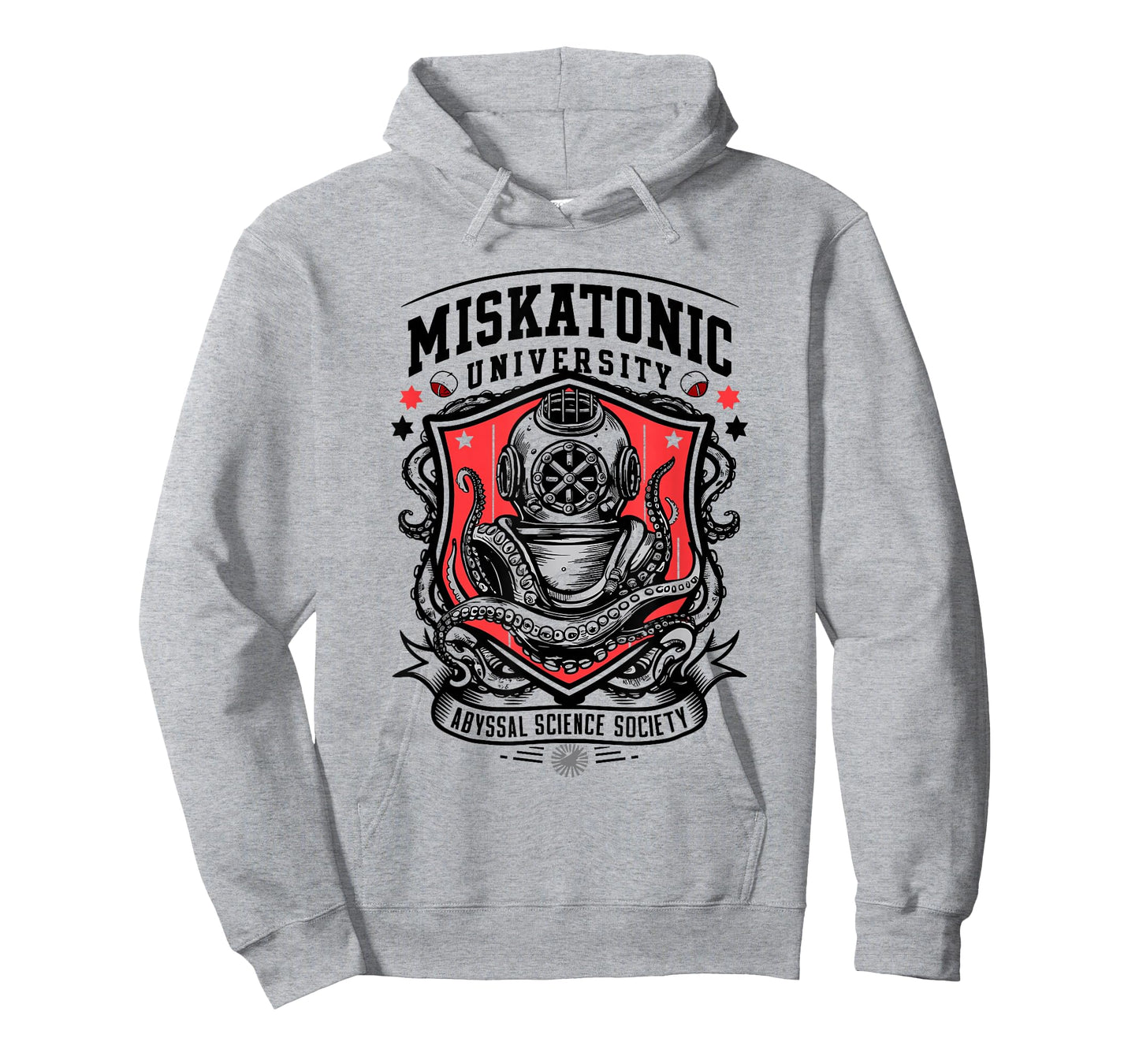 Miskatonic University Abyssal Science Society Nautic Cthulhu T-Shirt