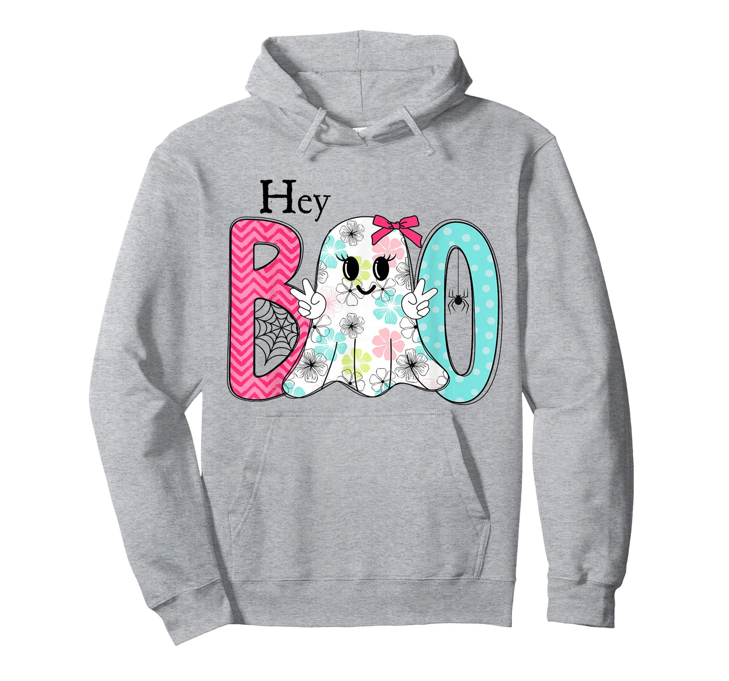 Hey Boo Funny Halloween Pun Ghost Spooky Toddler Boy Girl T-Shirt