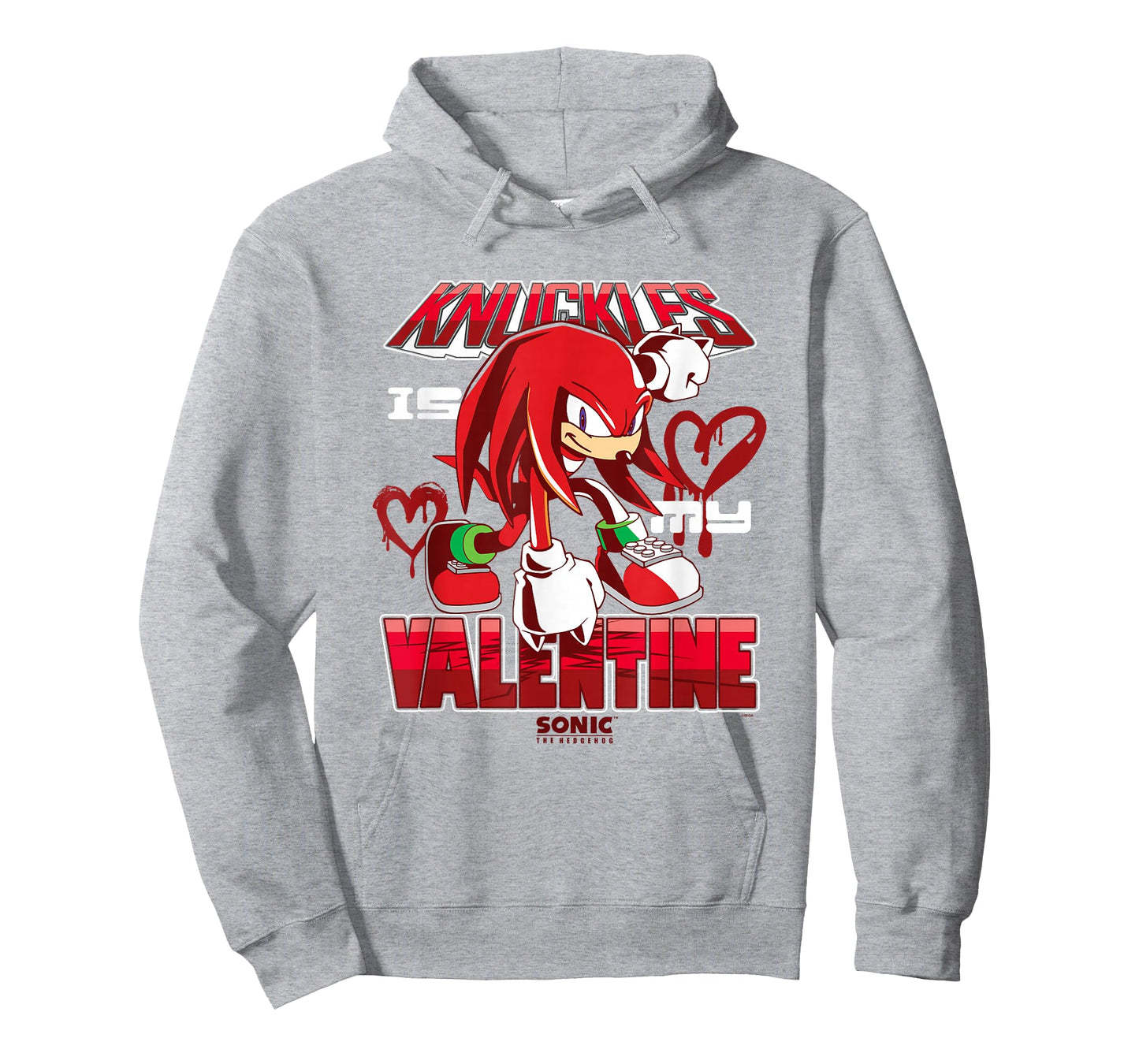 Sonic The Hedgehog Valentine's Day Knuckles My Valentine T-Shirt