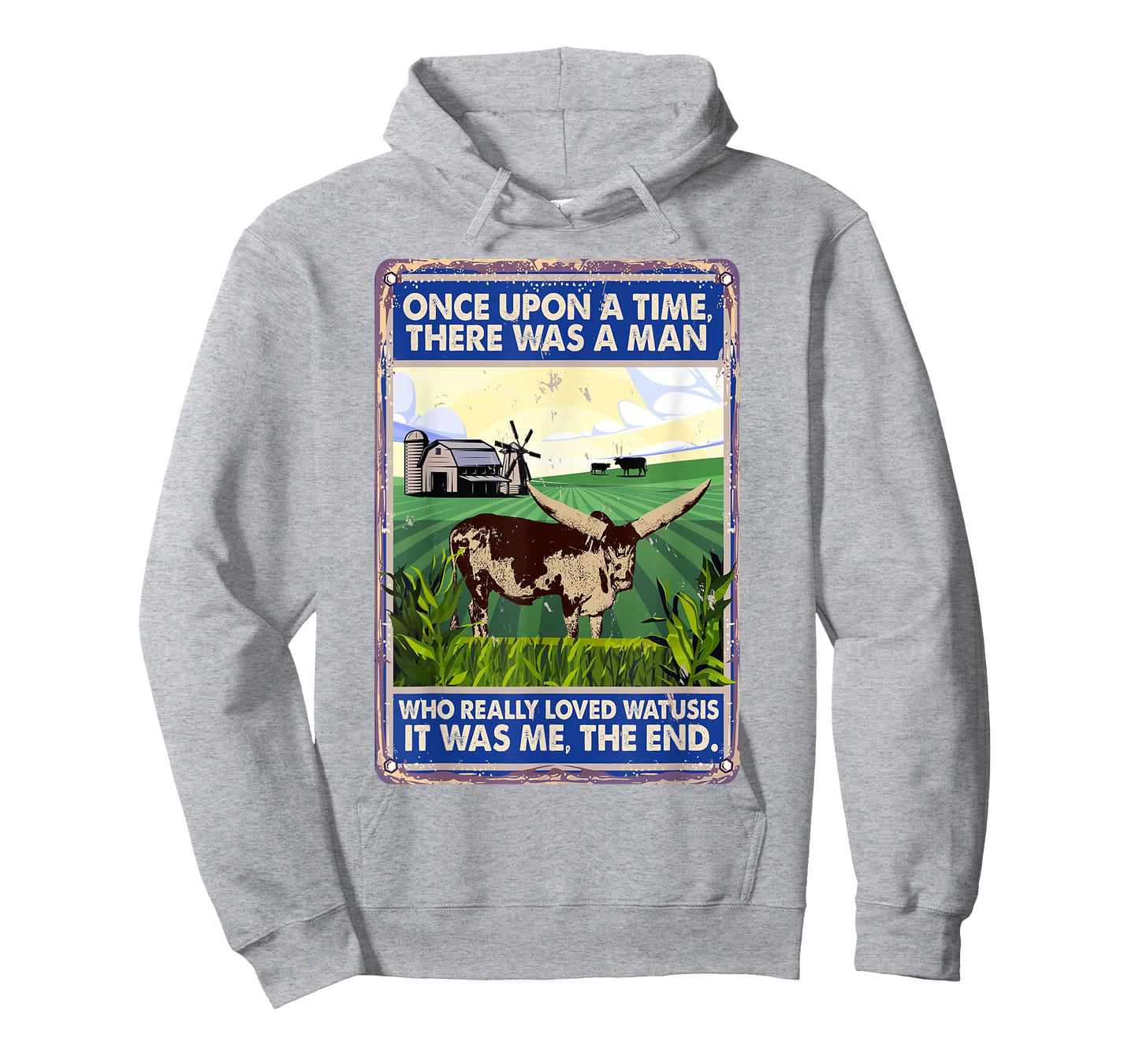 Once Upon A Time There Was A Man - Cow Breed Watusis T-Shirt