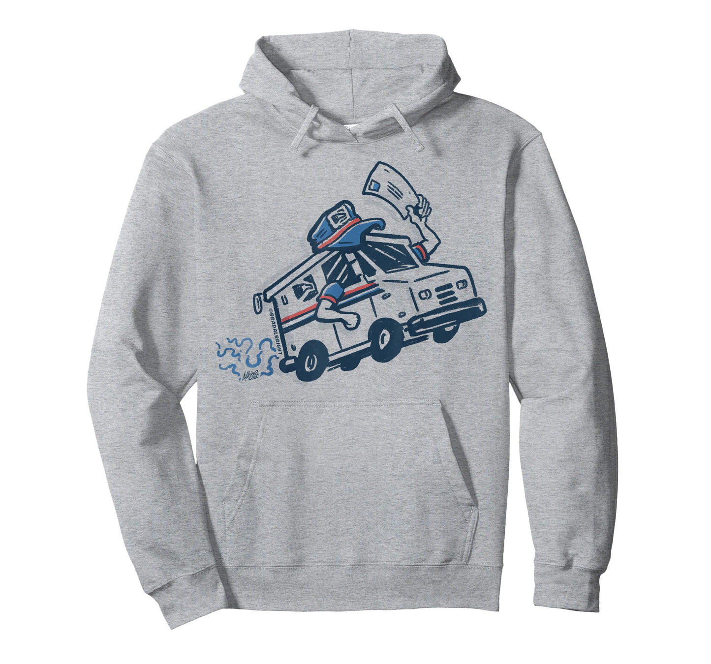 Postal Service Mailman Truck T-Shirt