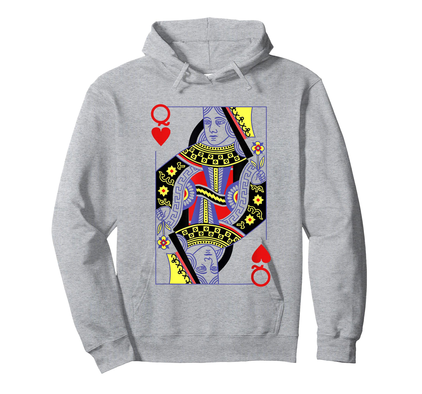Queen Of Hearts Deck Of Cards Playing Cards Halloween Poker T-Shirt