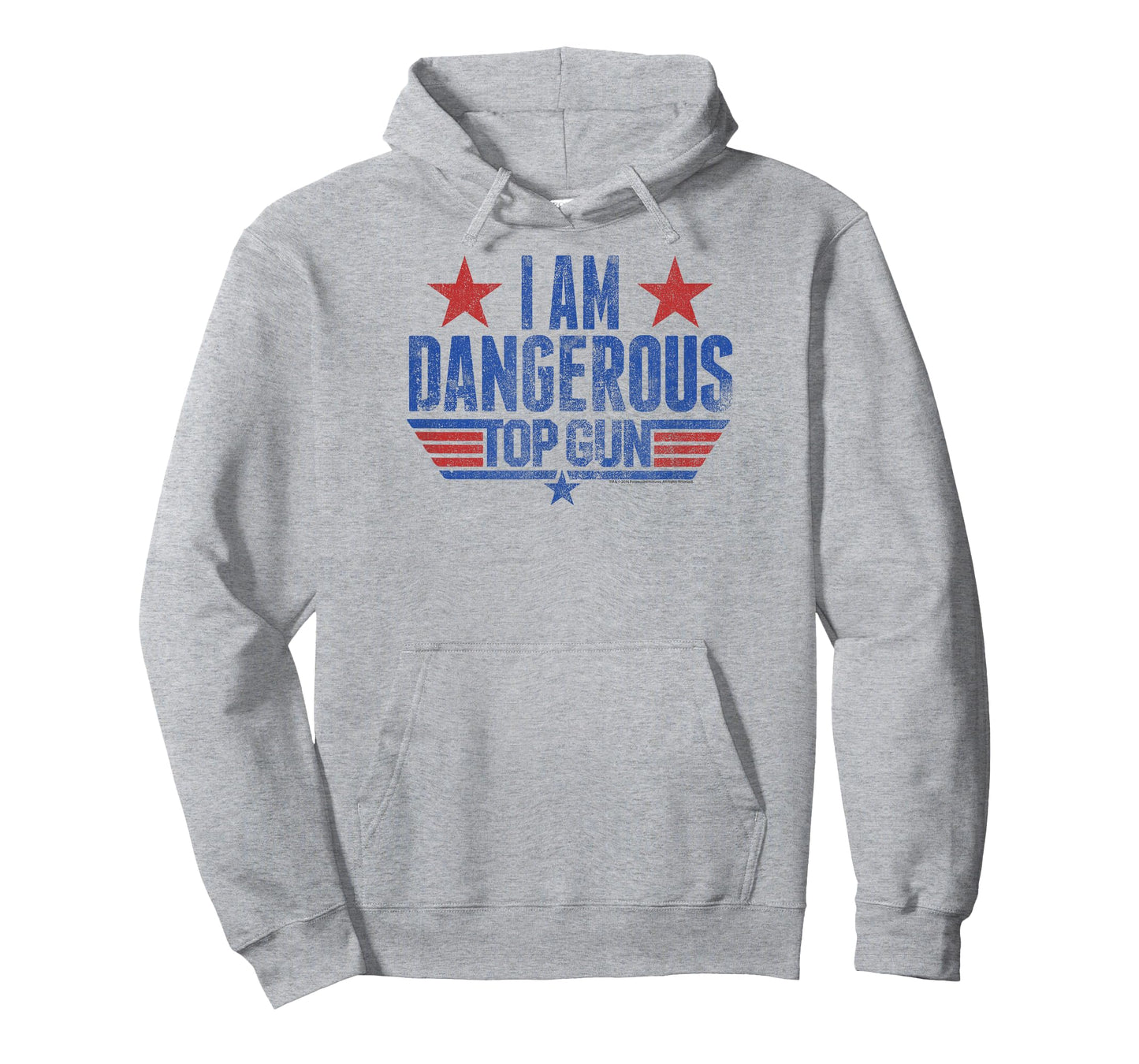 Top Gun I Am Dangerous Logo Action Movie T-Shirt