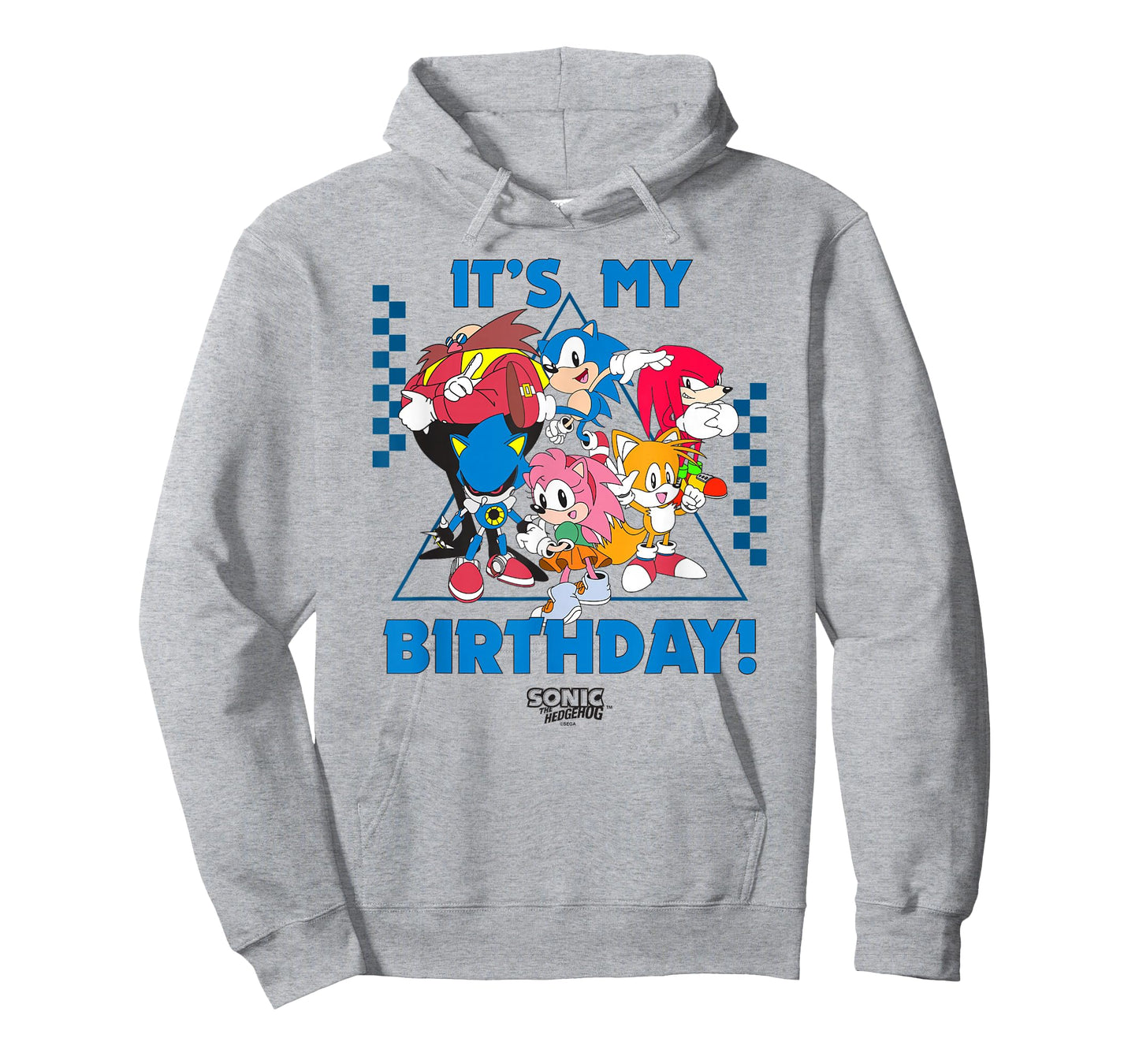 Sonic The Hedgehog Birthday It's My B-Day Group Shot T-Shirt