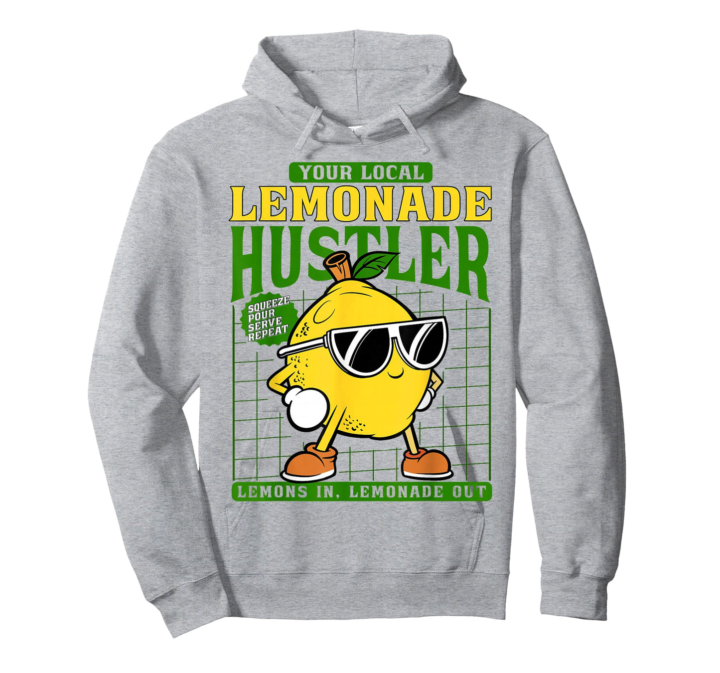 Your Local Lemonade Hustler Funny Lemon Stand Boss Kids T-Shirt
