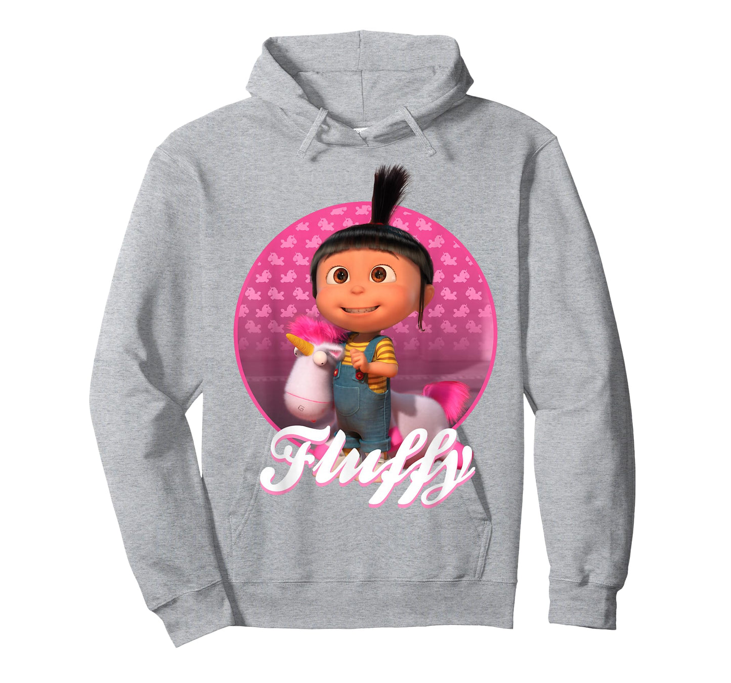 Despicable Me Minions Anges Gru Fluffy Graphic T-Shirt T-Shirt