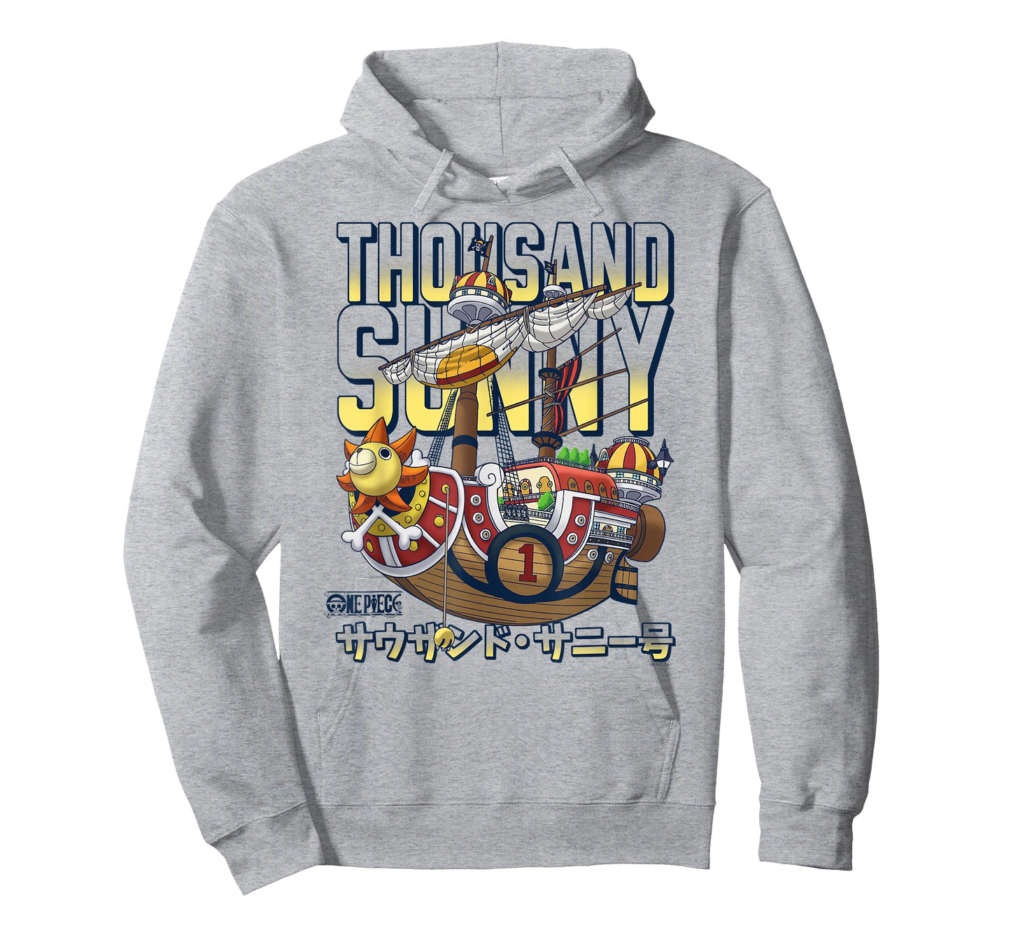 One Piece Anime Thousand Sunny Pirate Ship T-Shirt