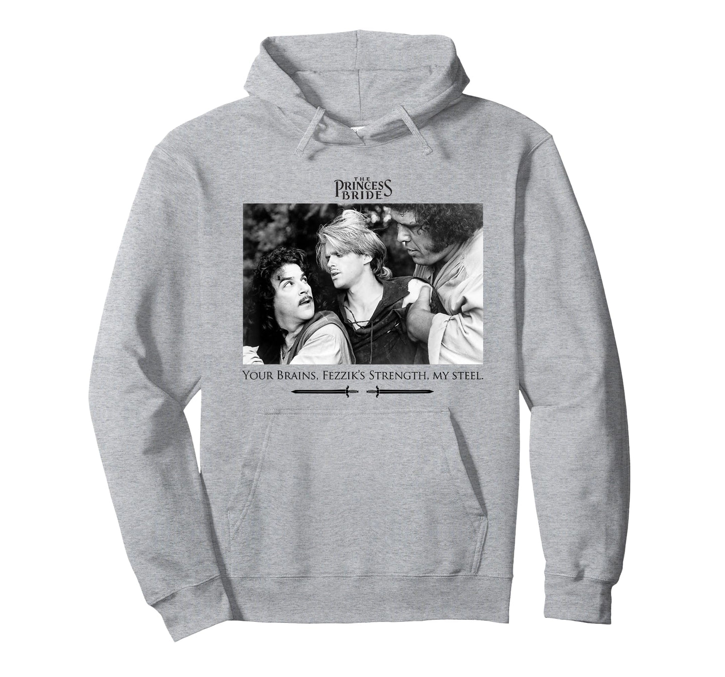The Princess Bride Brains, Strength, Steel Retro Movie T-Shirt