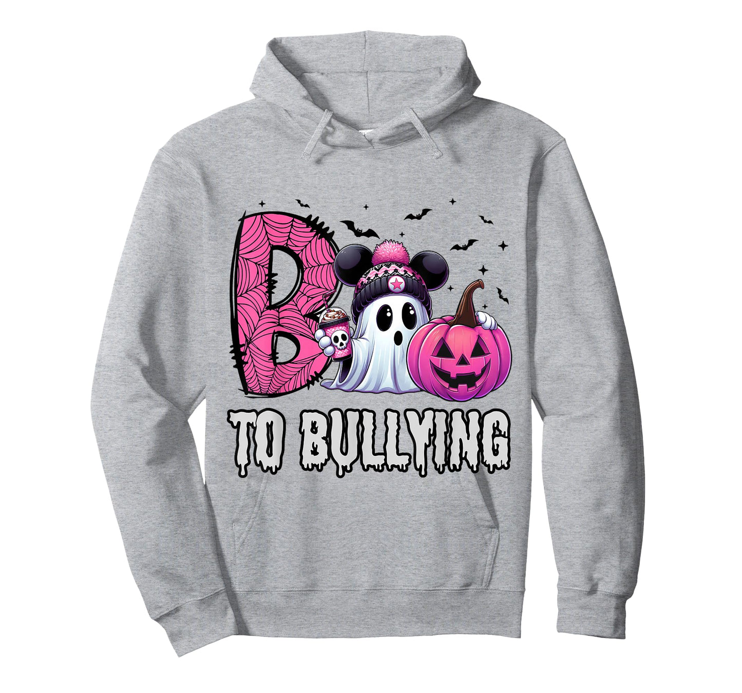 Boo to Bullying Ghost Pumpkin Orange Anti Bully Unity Day T-Shirt