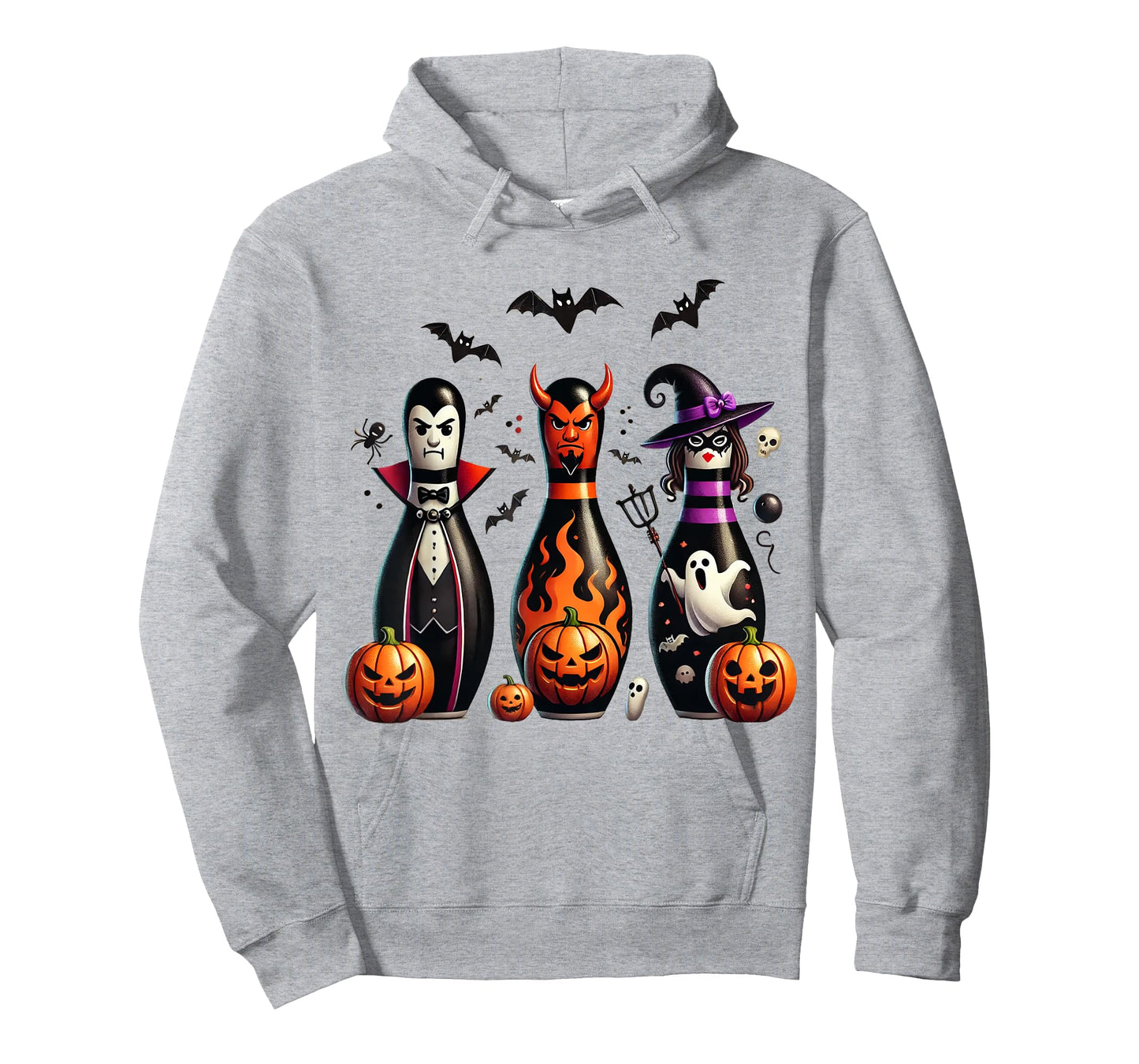 Funny Bowling Pins Halloween Spooky Costume 2 T-Shirt