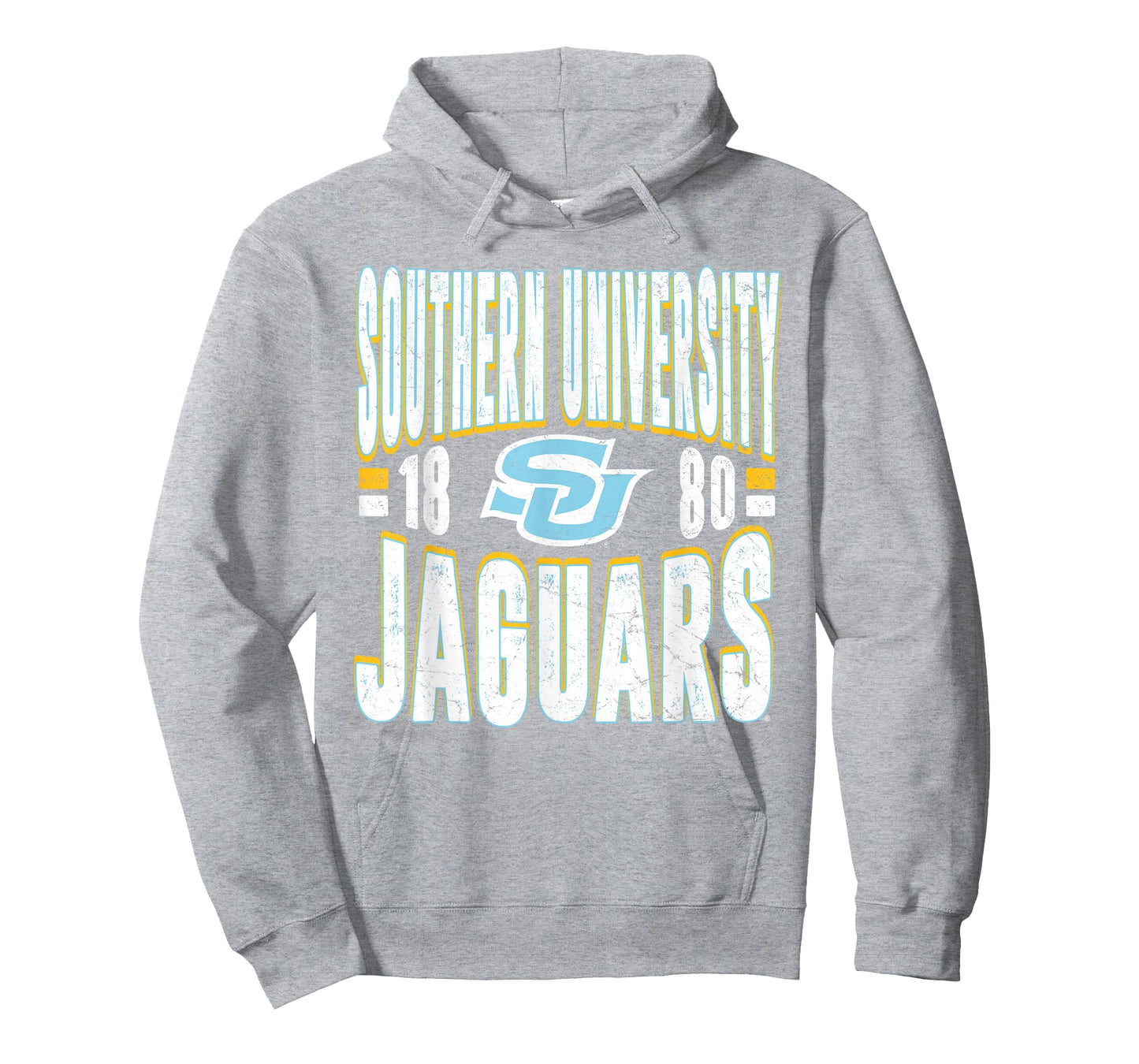 Southern Jaguars Vintage 90's Retro Blue Officially Licensed T-Shirt