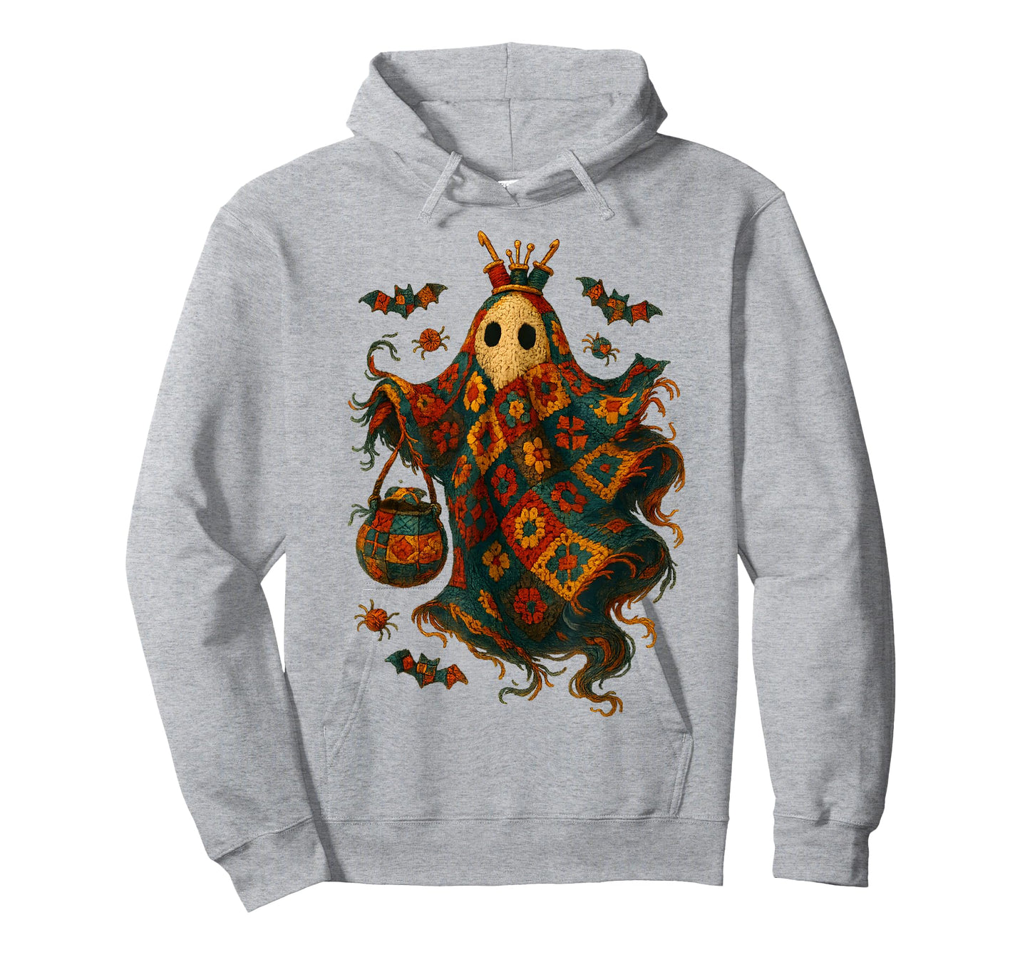 Ghost Coquette Crocheting Yarn Knitting Crafting Halloween T-Shirt