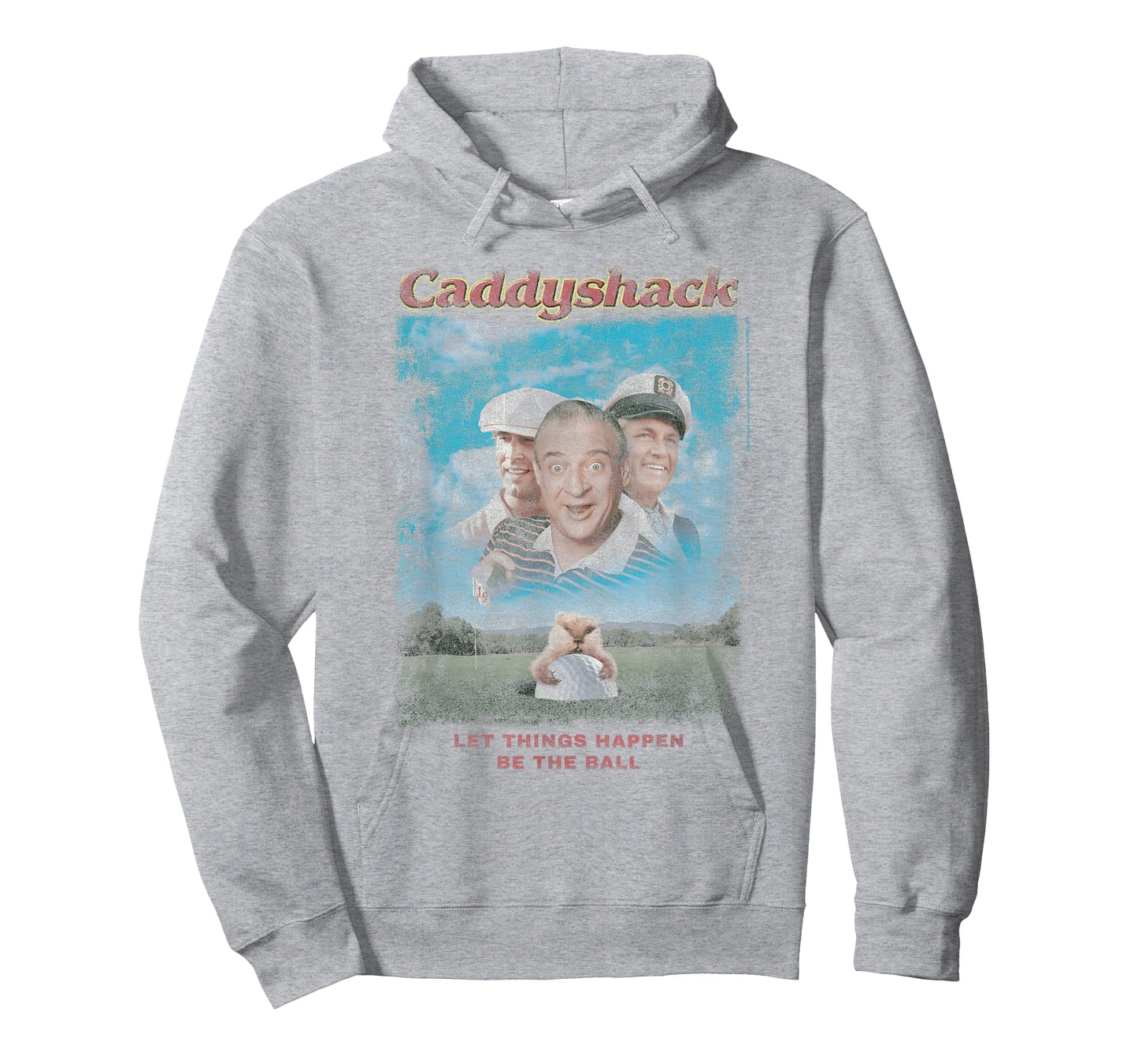 Caddyshack Vintage Golf Be The Ball 80's Movie Poster T-Shirt