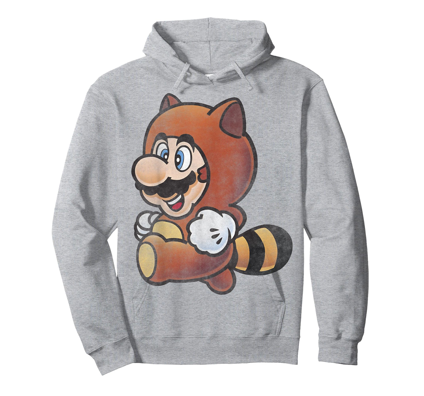 Nintendo Super Mario Tanooki Suit Vintage Graphic T-Shirt