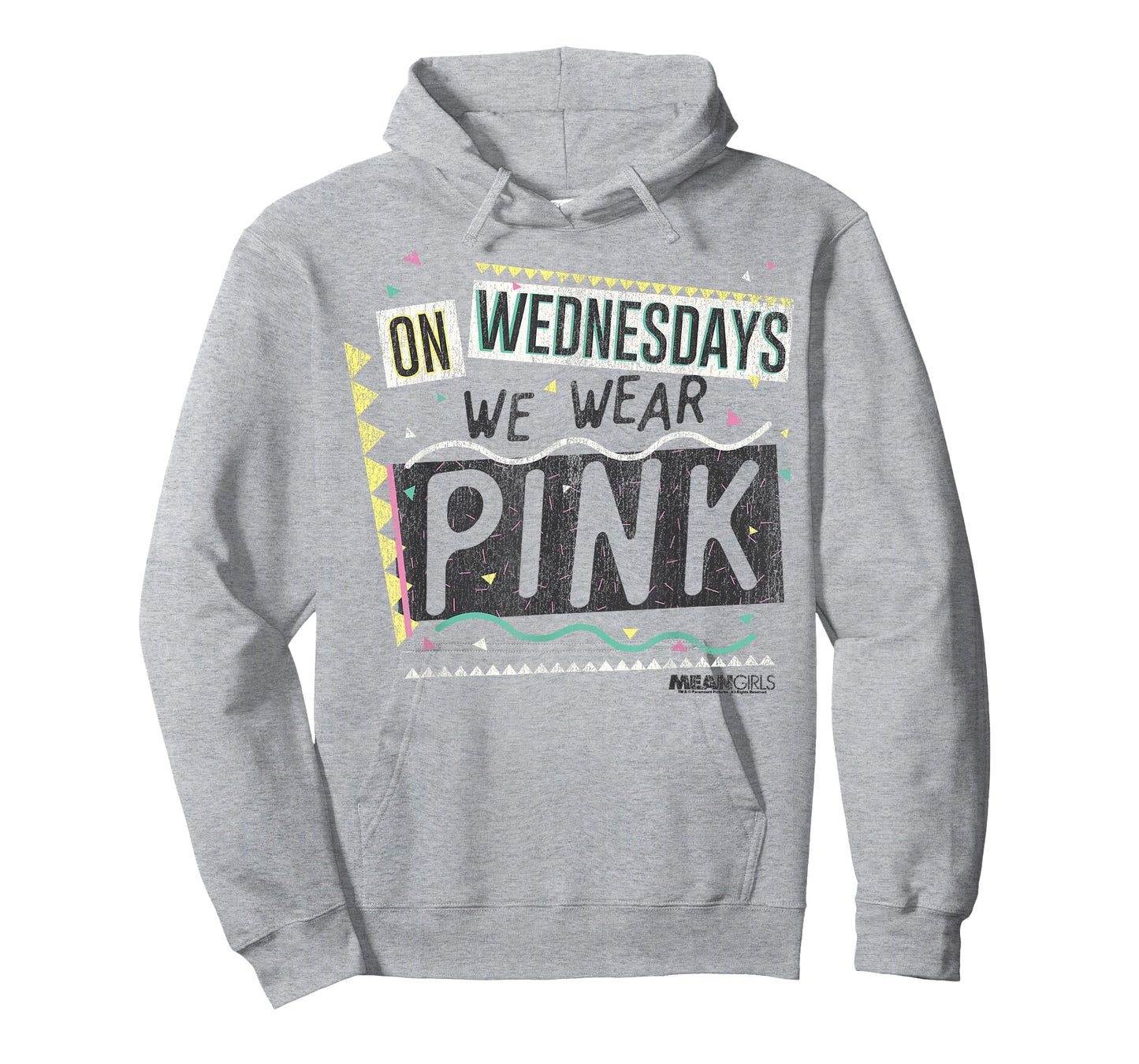 Mean Girls On Wednesdays We Wear Pink Graphic T-Shirt T-Shirt