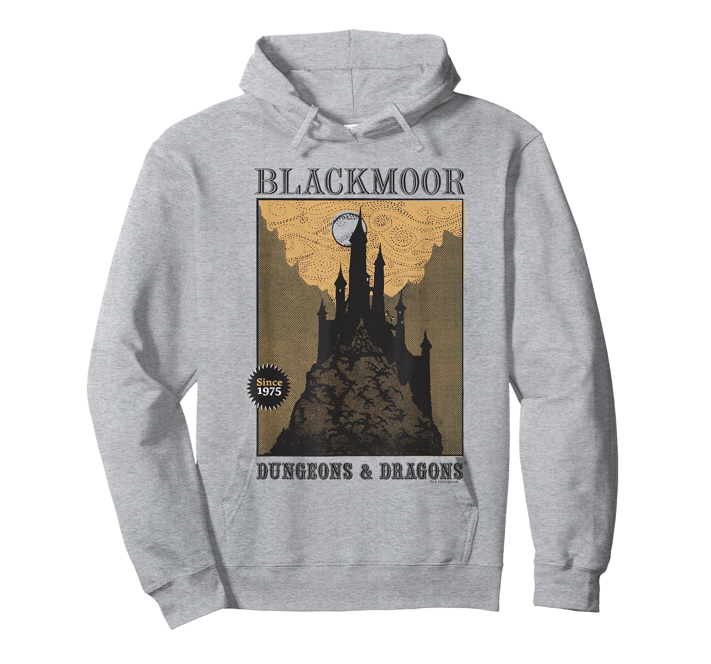 Dungeons & Dragons 50th Anniversary Blackmoor Castle Card T-Shirt