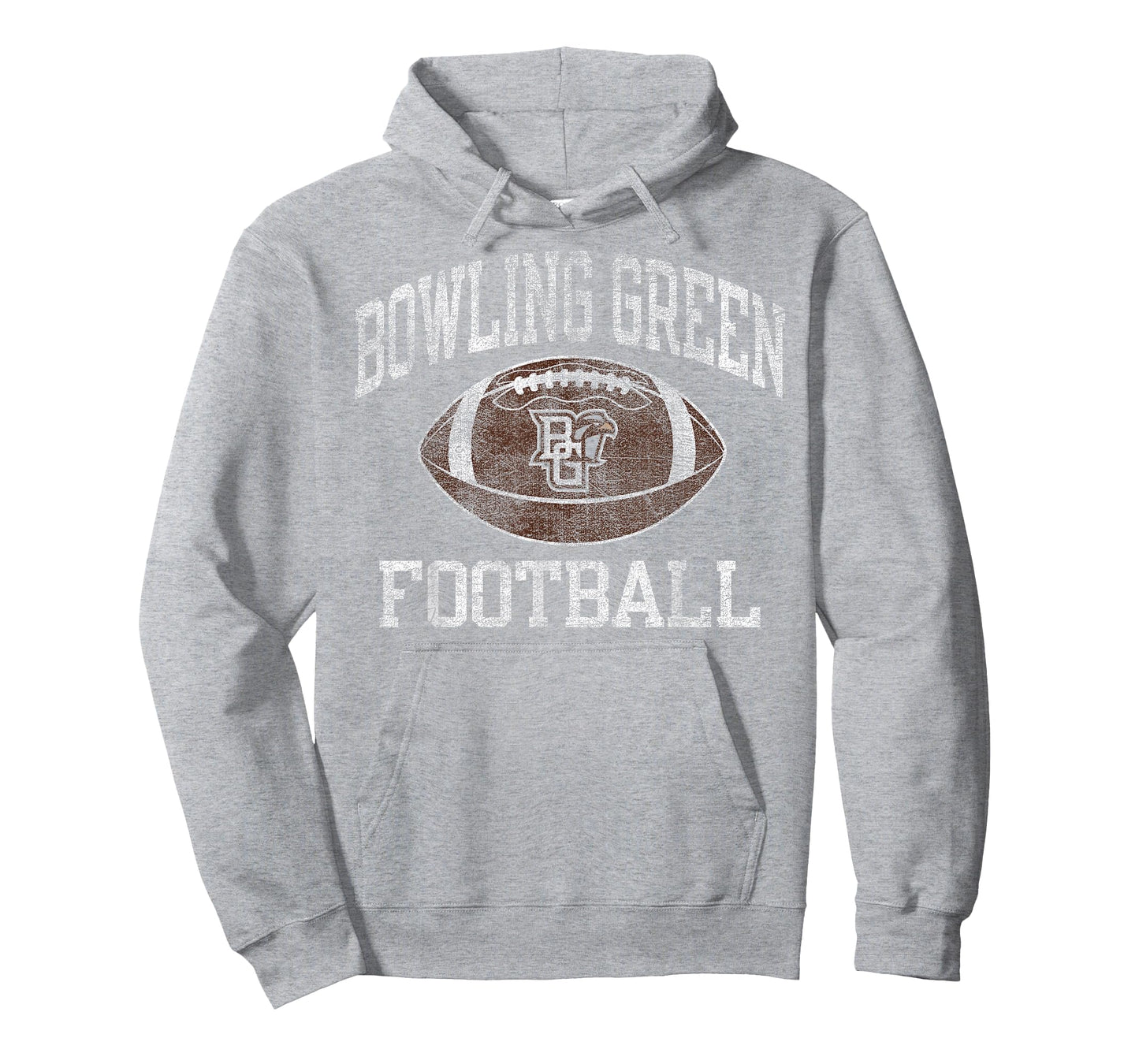 Bowling Green Falcons Football Intensity Vintage Orange T-Shirt