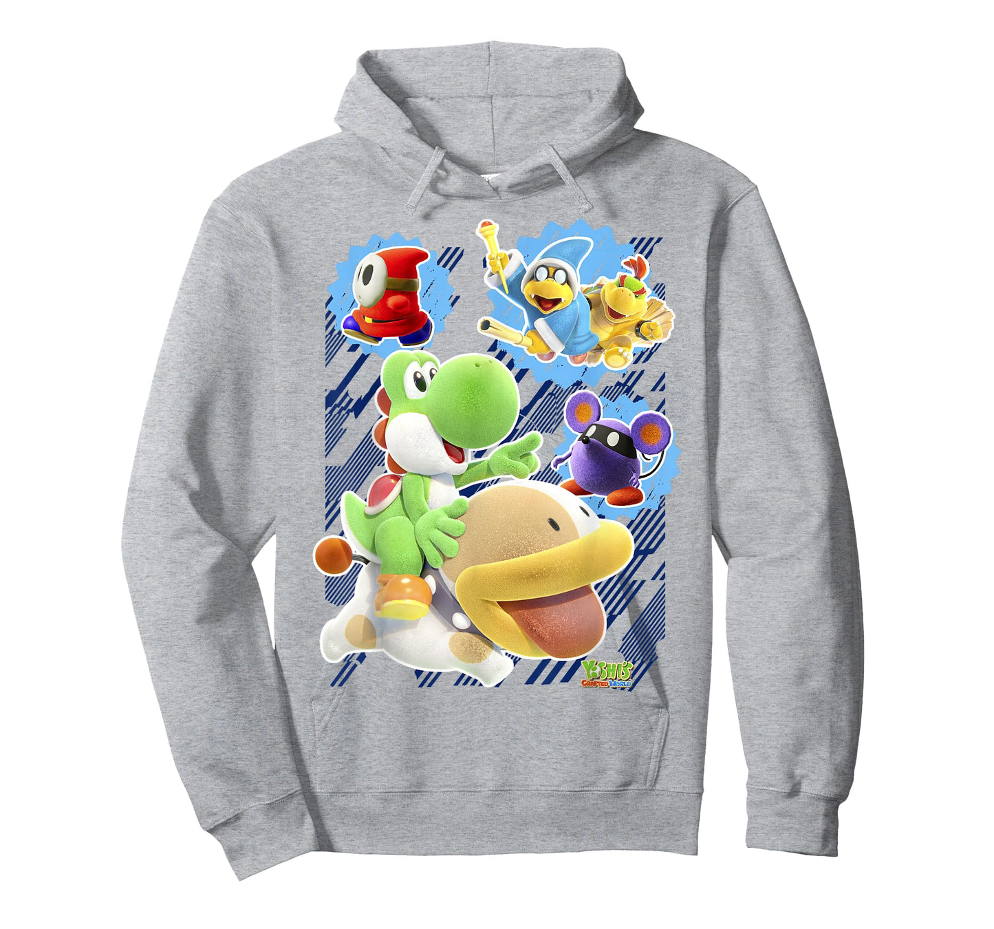 Yoshi's Crafted World Group Shot Poster Graphic T-Shirt T-Shirt