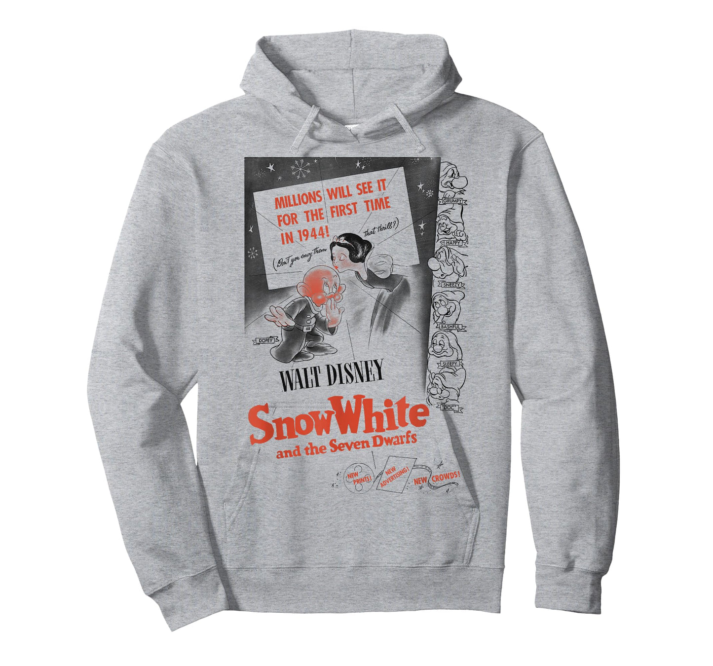 Disney Snow White Vintage Movie Poster T-Shirt