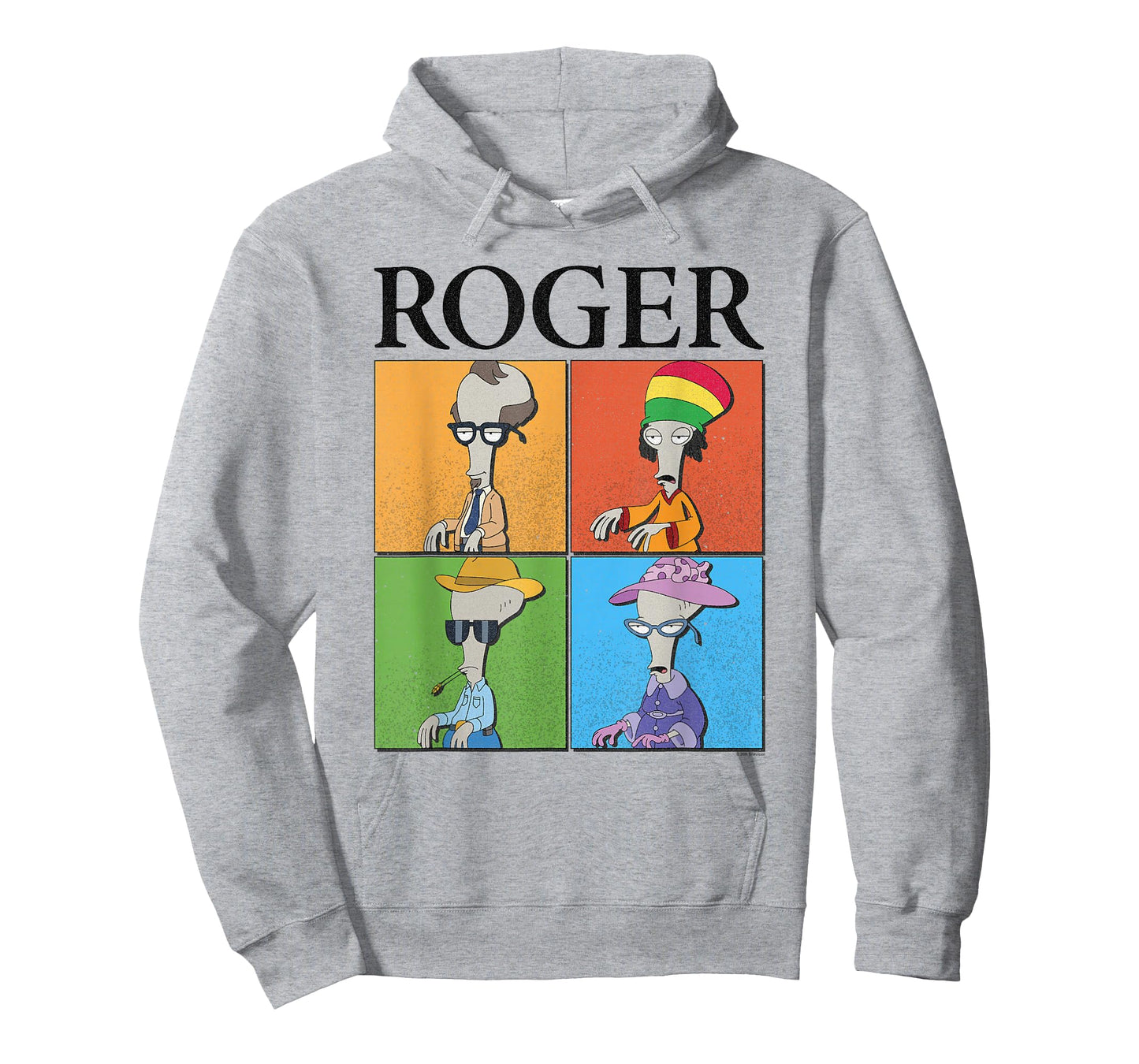 American Dad Roger Disguises Pop Art Cartoon T-Shirt