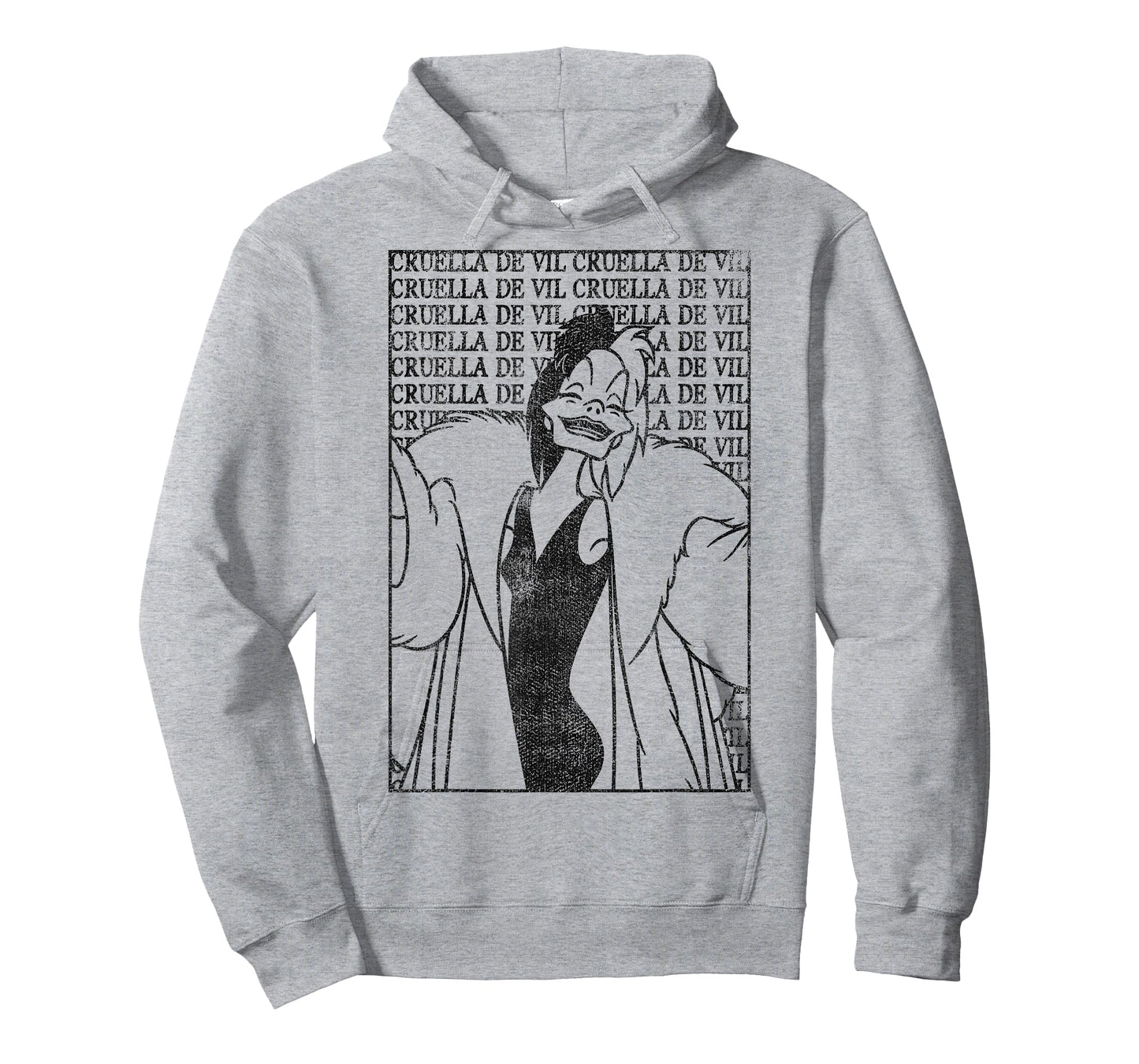 Disney Dalmatians Cruella Card Poster Graphic T-Shirt T-Shirt