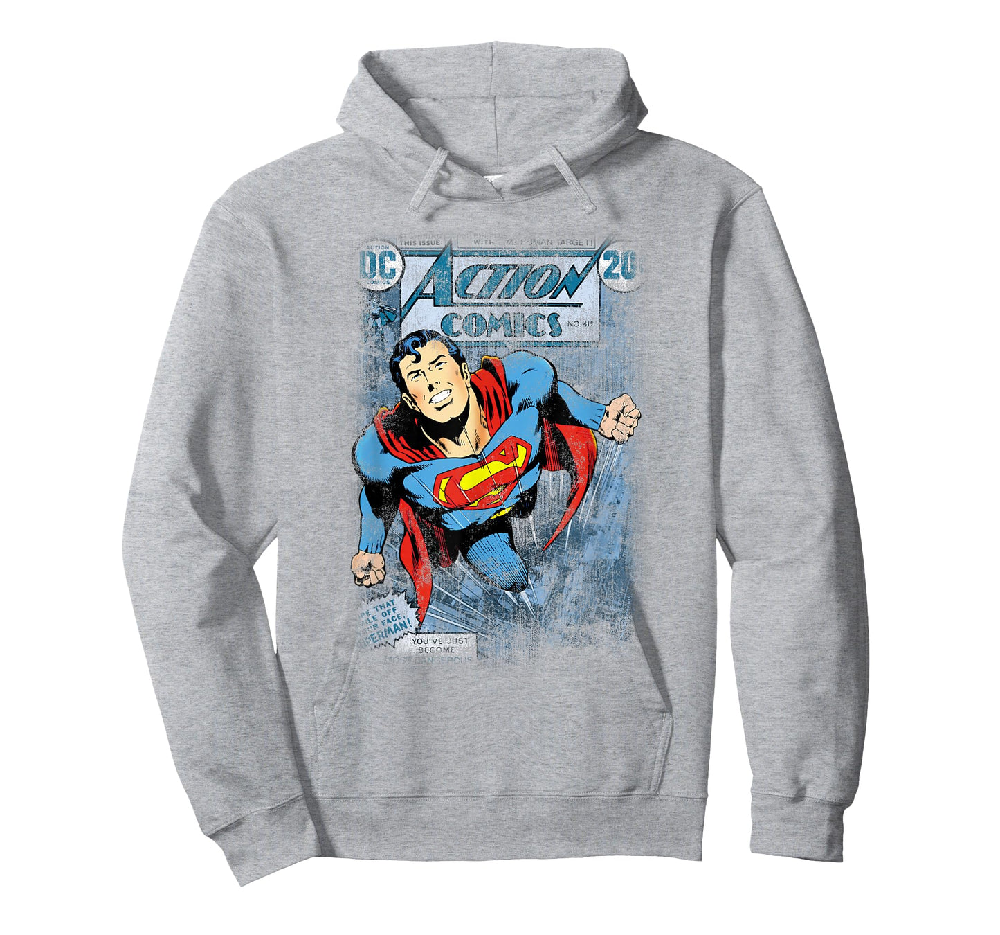 Superman Action #419 Distress T Shirt T-Shirt