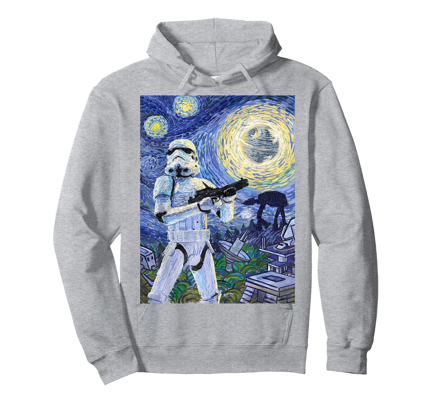 Star Wars Stormtrooper Starry Night Graphic T-Shirt T-Shirt