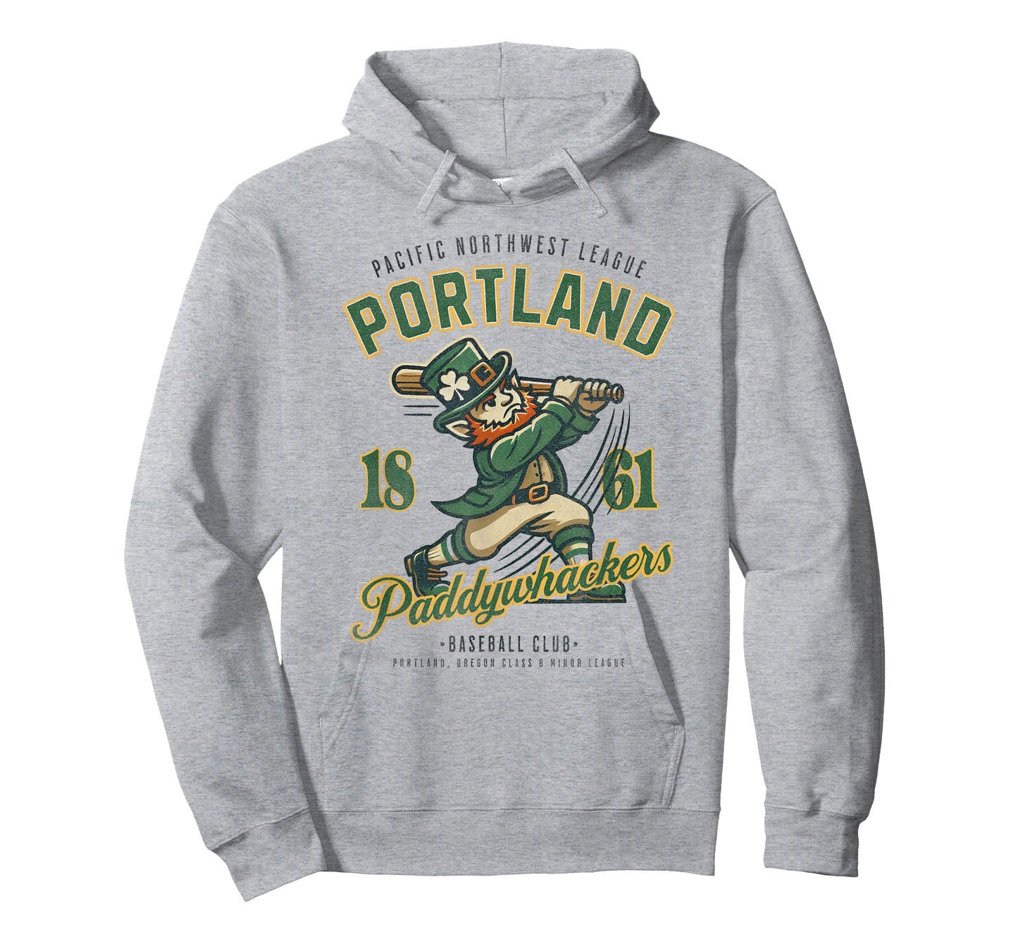 Retro Minor League Baseball Team Portland Paddywhackers T-Shirt