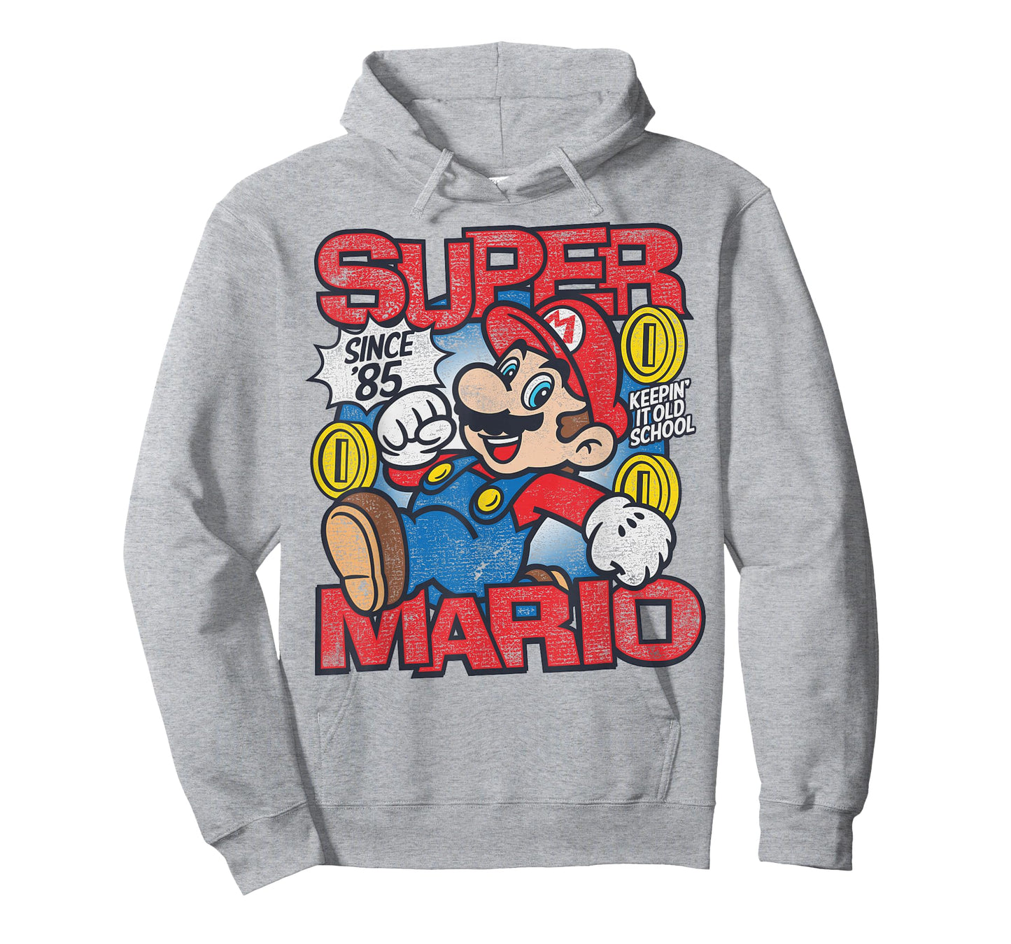 Super Mario Bros Mushroom Kingdom Since '85 Vintage T-Shirt