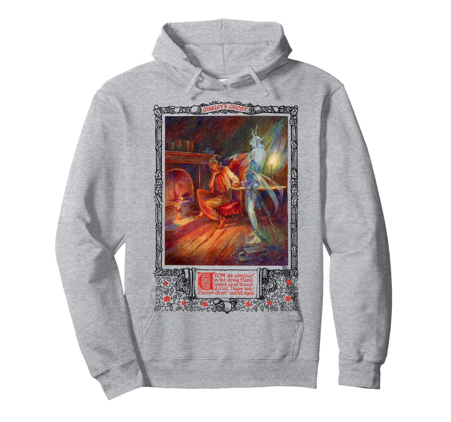 Bah Humbug Scrooge A Christmas Carol Jacob Marley Ghost T-Shirt