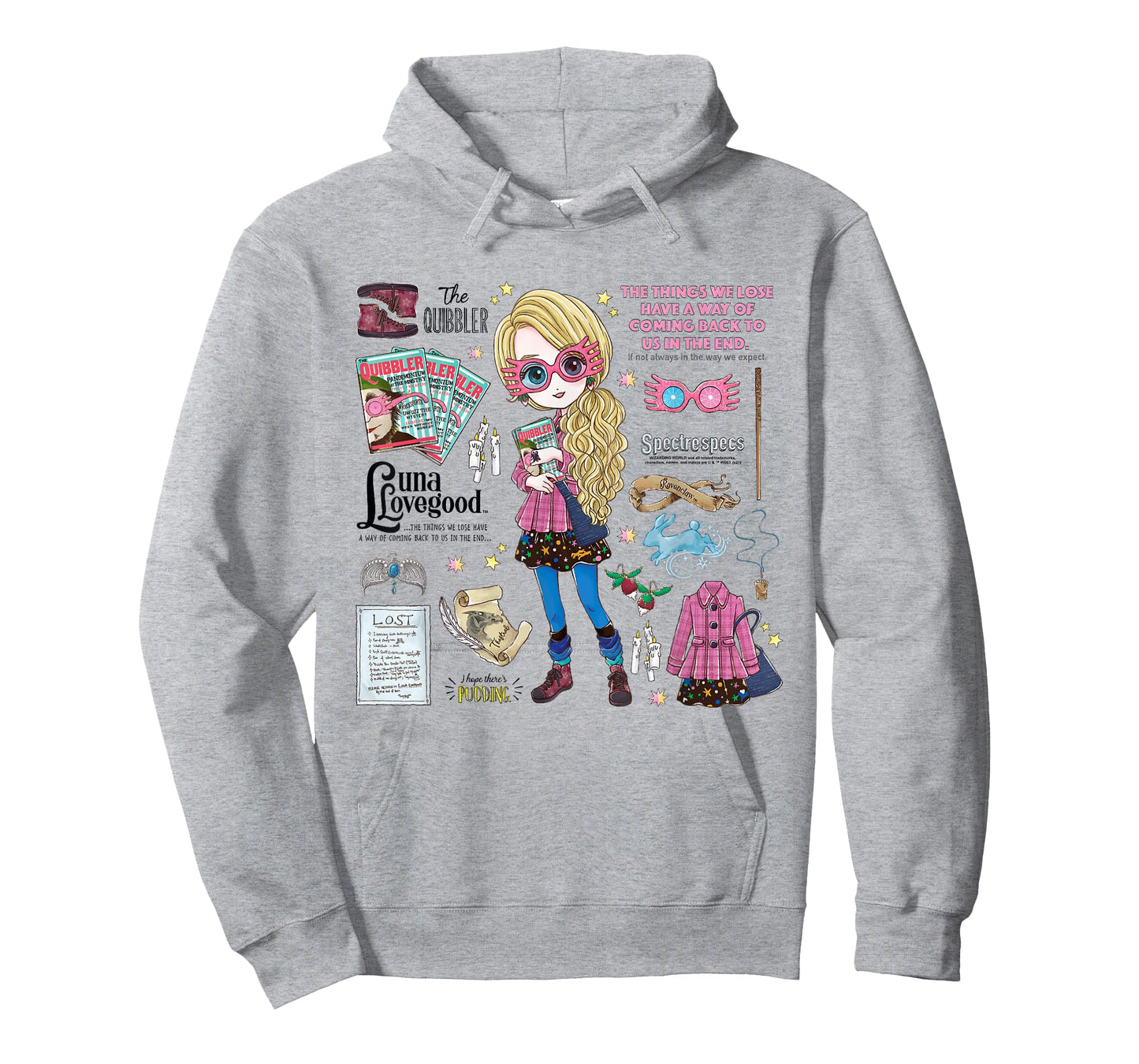 Harry Potter Everything That is Luna Lovegood T-Shirt Small